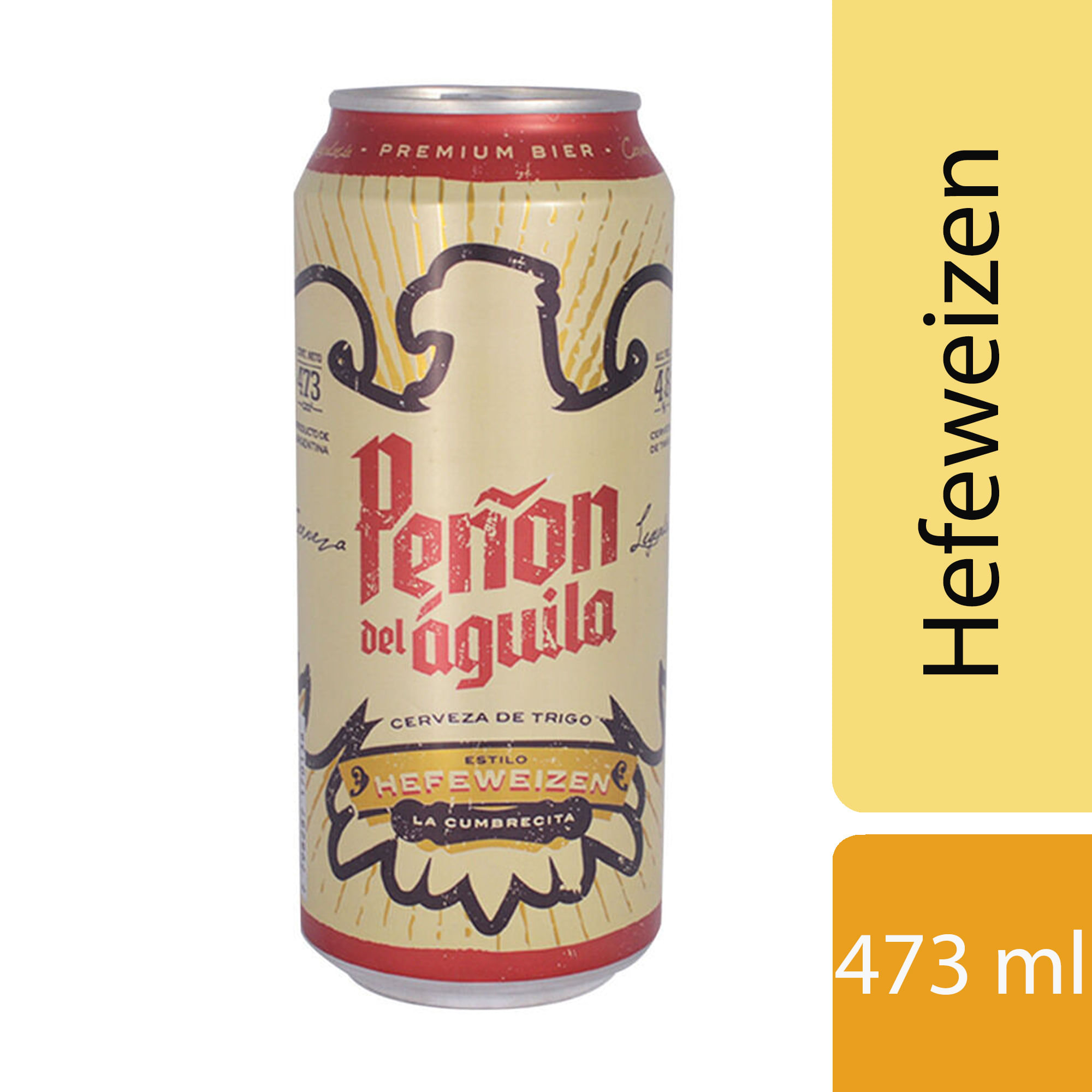Cerveza rubia Peñón del Águila hefeweizen 473 cc. - Carrefour