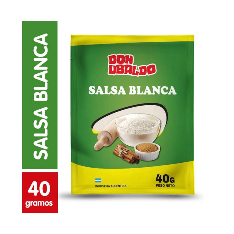 Salsa blanca Don ubaldo 40 g. Carrefour