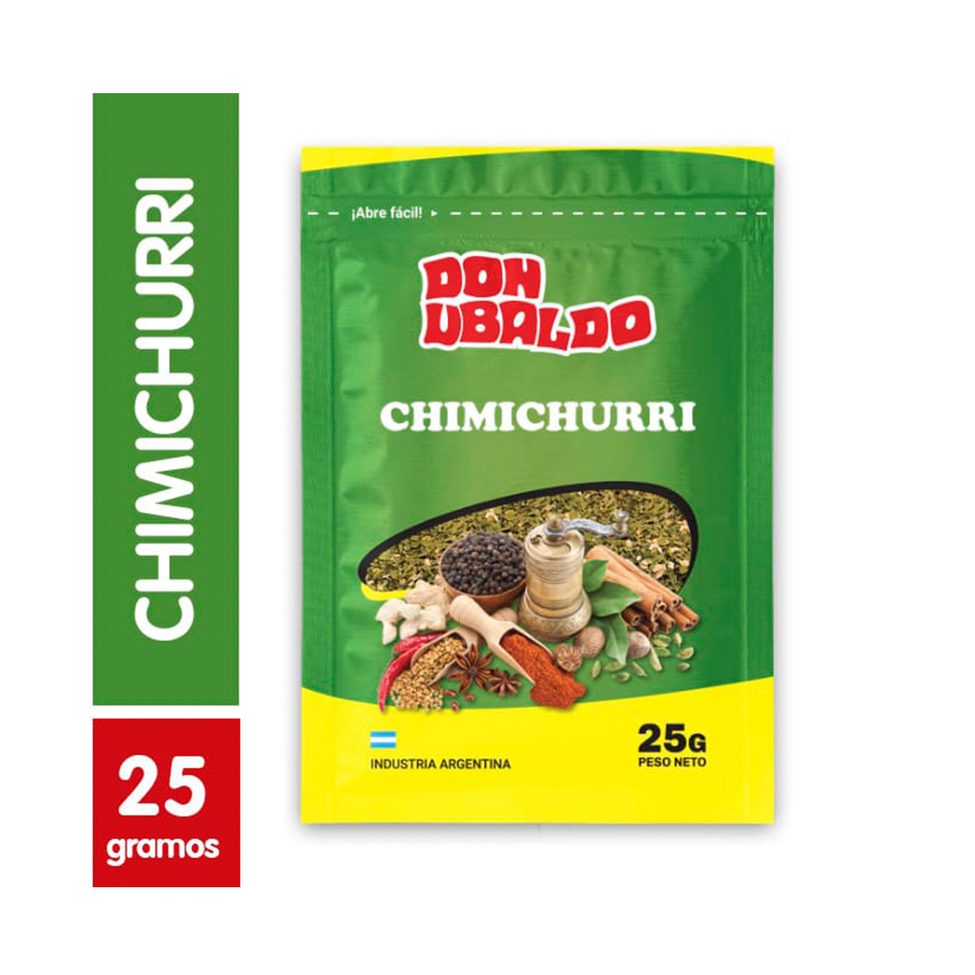 Chimichurri deshidratado Don ubaldo 25 g. Carrefour