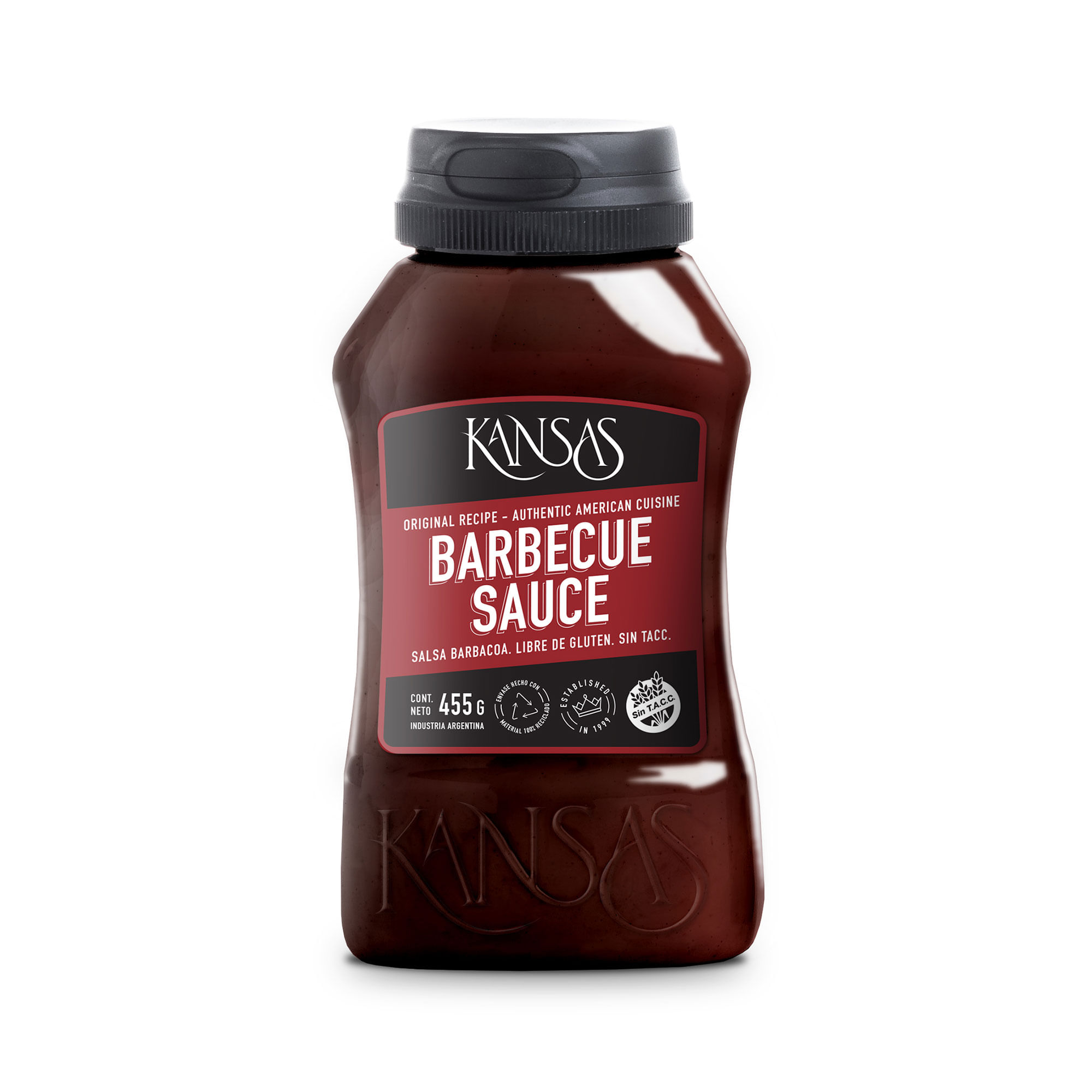 Salsa barbacoa Kansas 455 g. Carrefour