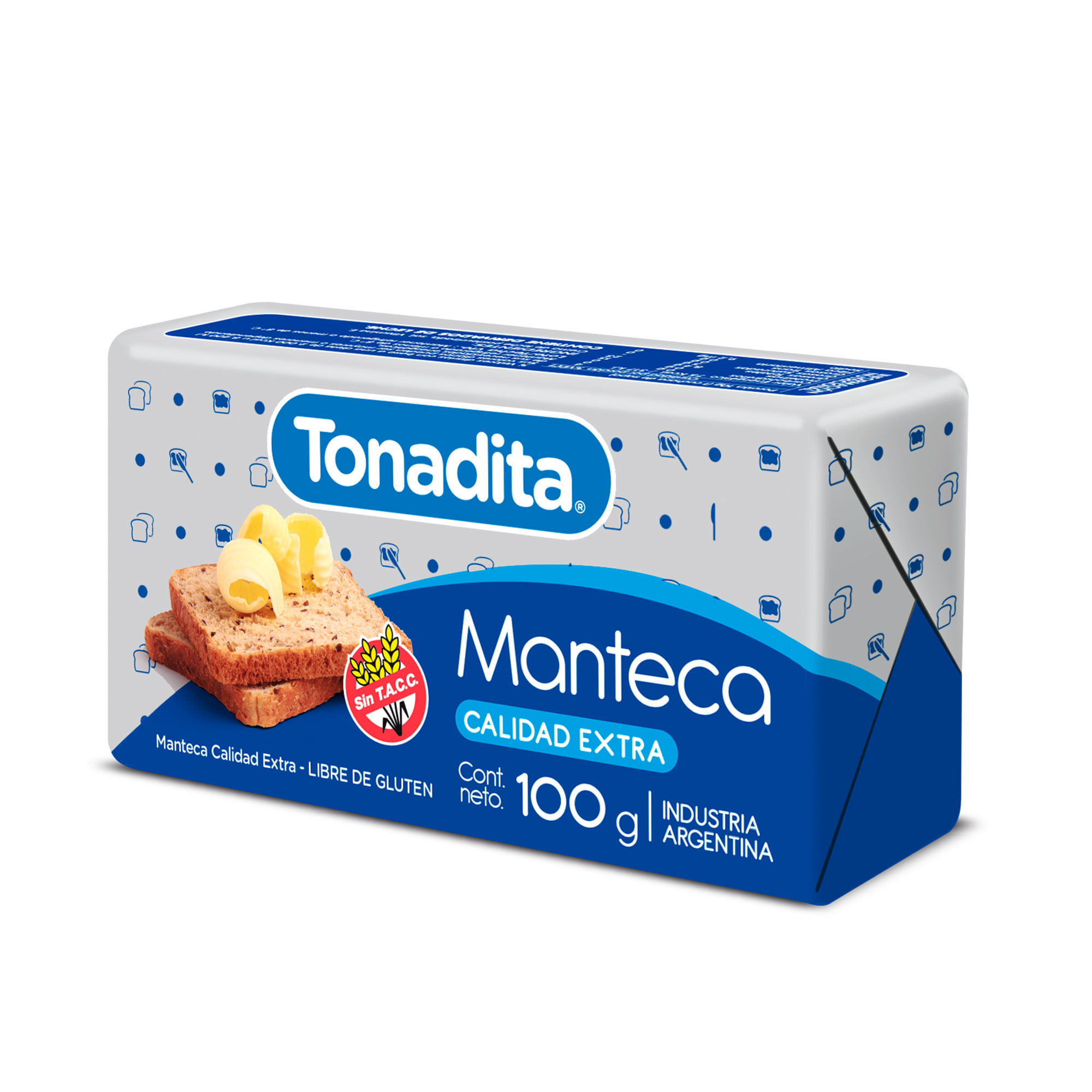 Manteca Tonadita calidad extra 100 g. Carrefour