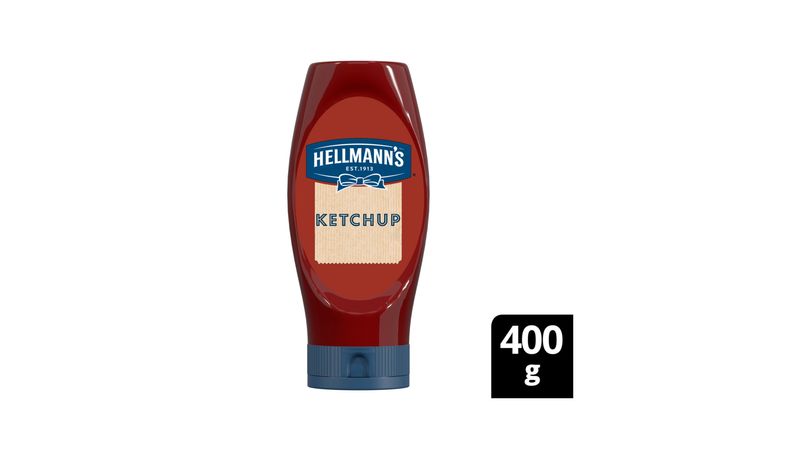 Kétchup Hellmanns squeeze 400 g. - Carrefour