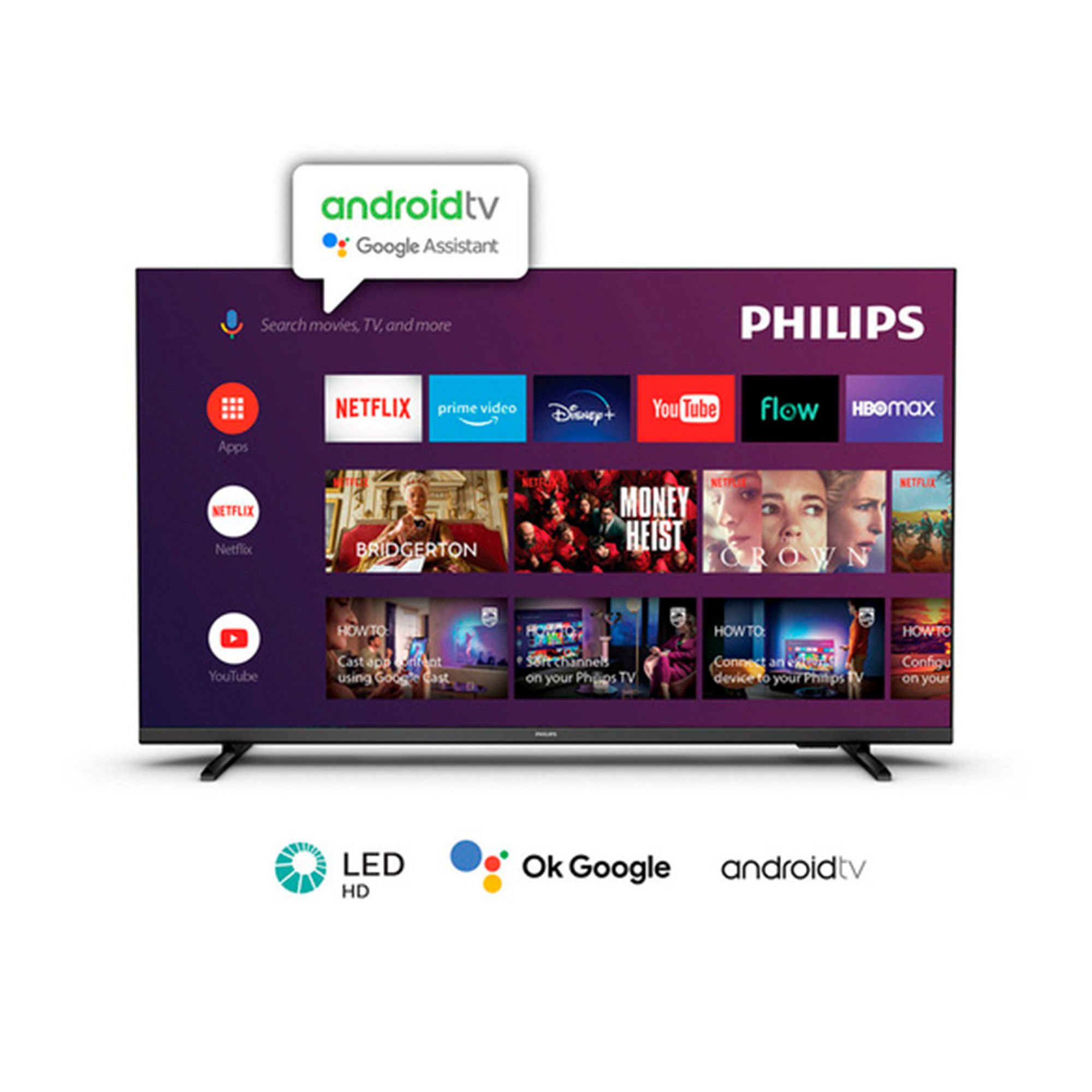 Tv 32 Pulgadas Led 720p Con Smart Tv (android Tv) Y Wifi con Ofertas en  Carrefour