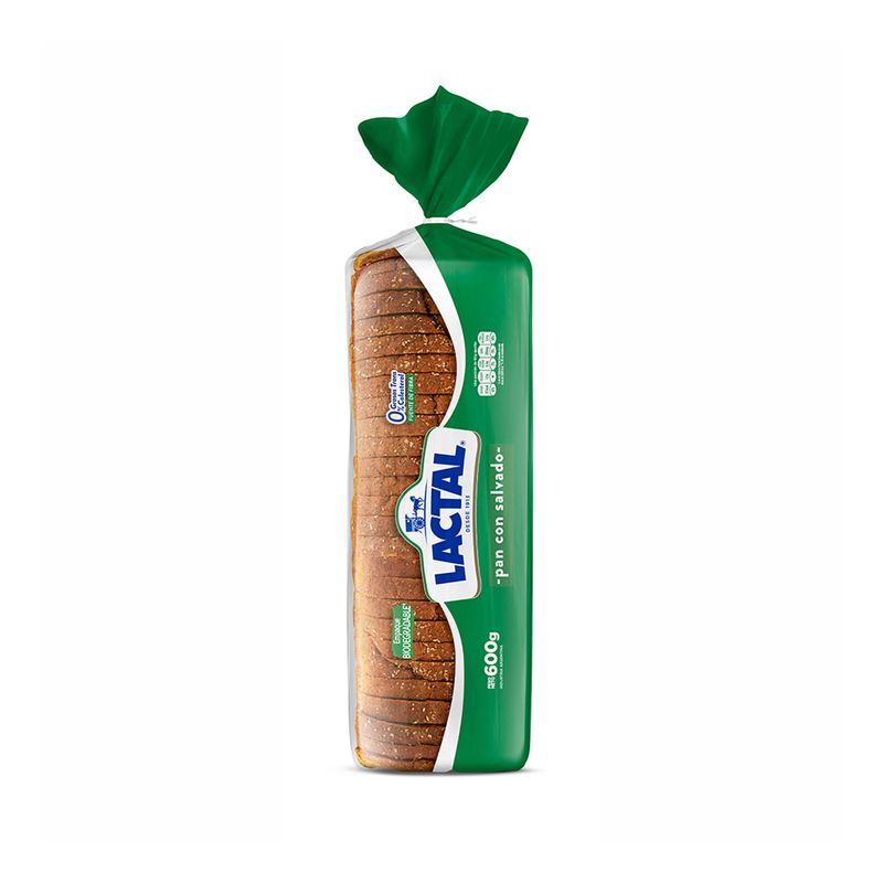 Pan De Salvado Lactal Rodajas Finas 560 G Carrefour 0097