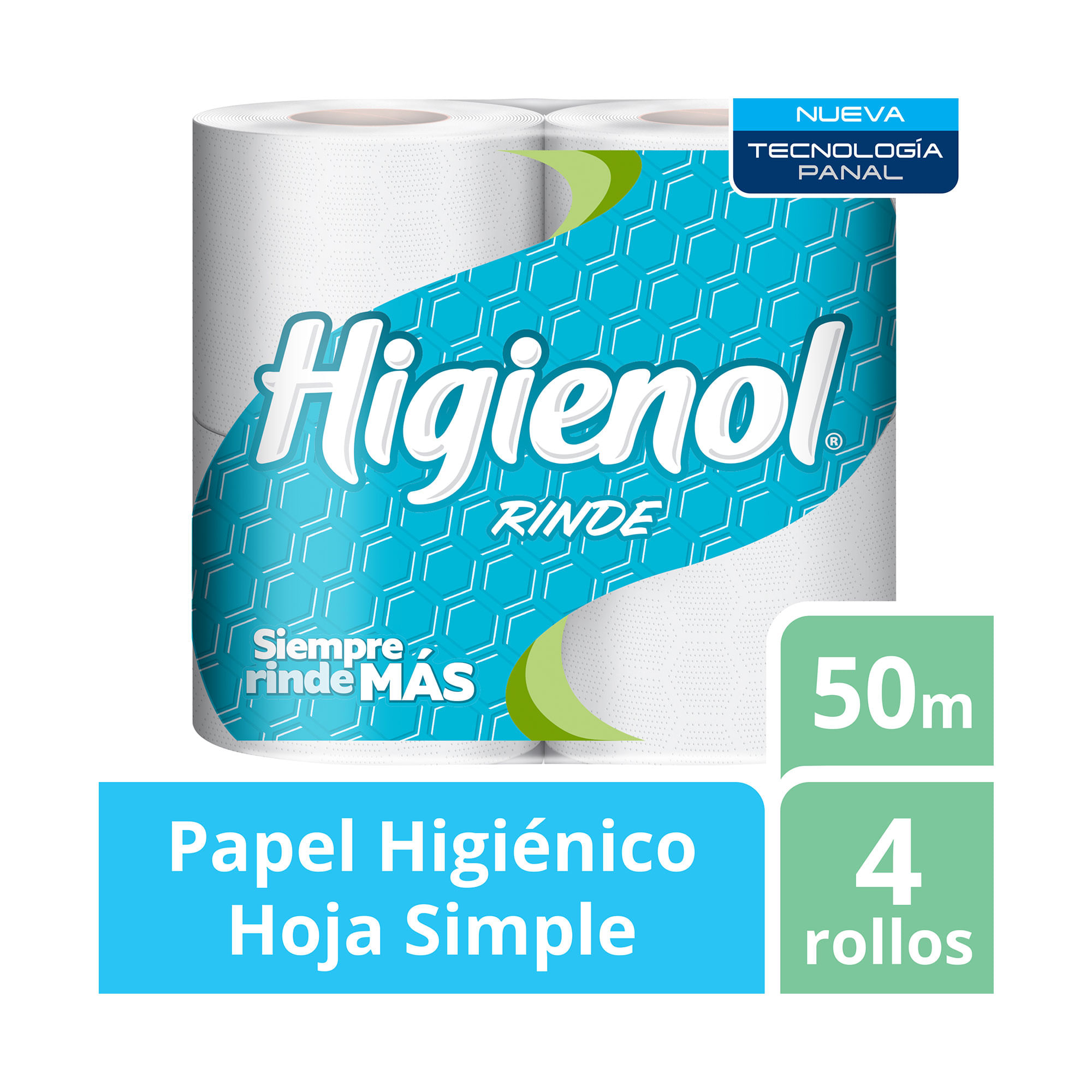 Papel Higienico Higienol Hoja Simple 4 X 50 Mts Carrefour