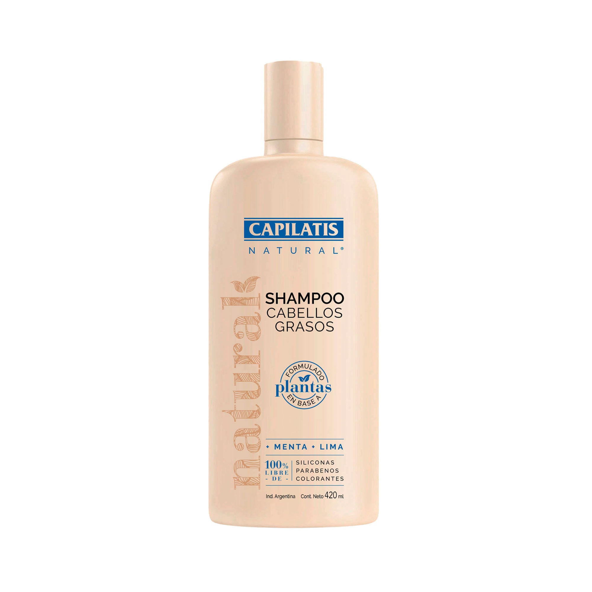 Shampoo Capilatis cabellos grasos 420 cc. Carrefour