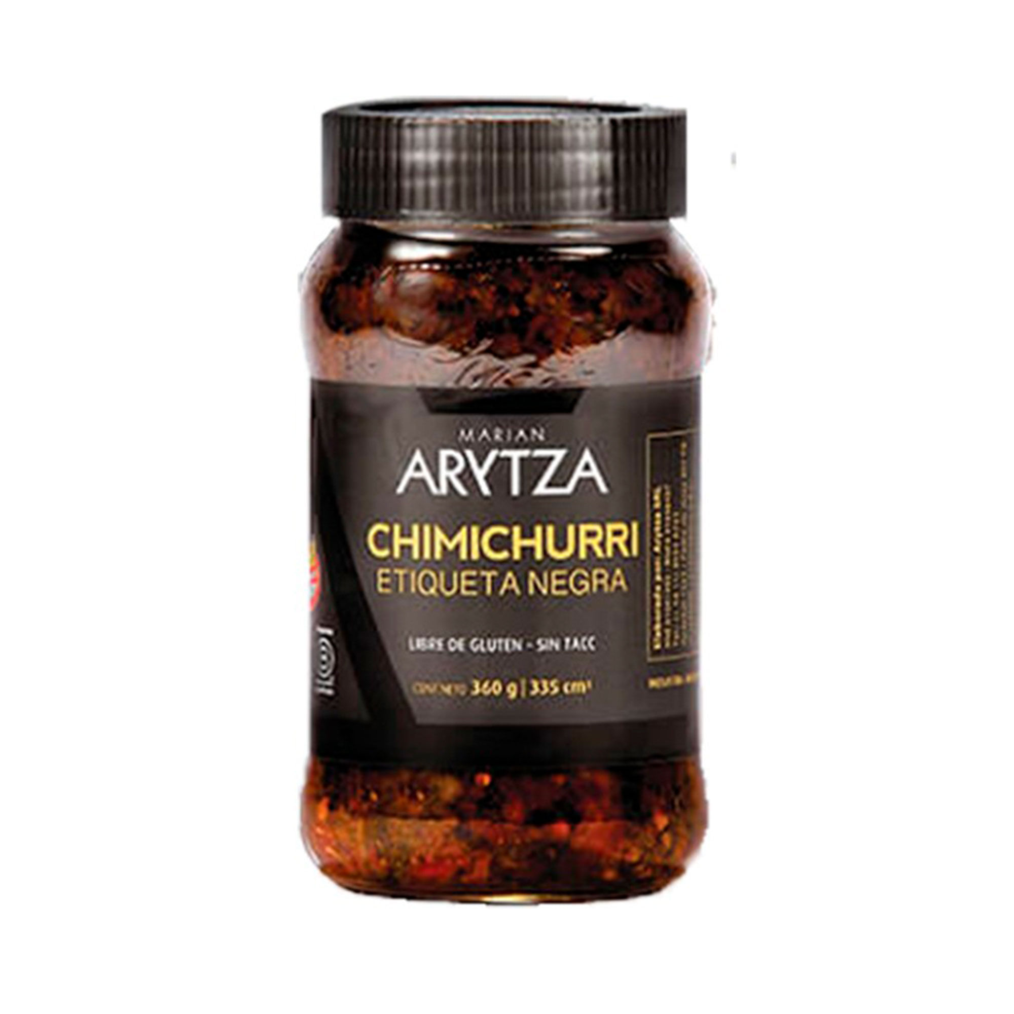 Chimichurri Arytza etiqueta negra en frasco 360 g. Carrefour