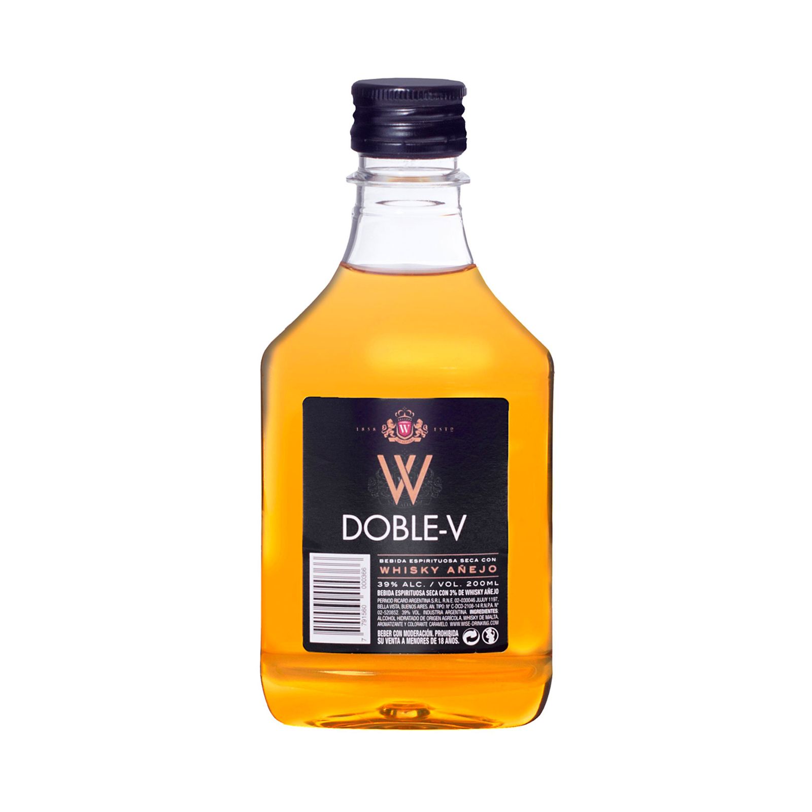 WHISKY BLENDERS PRIDE X 200ML
