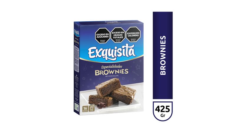 Premezcla para brownies Exquisita 425 g. - Carrefour