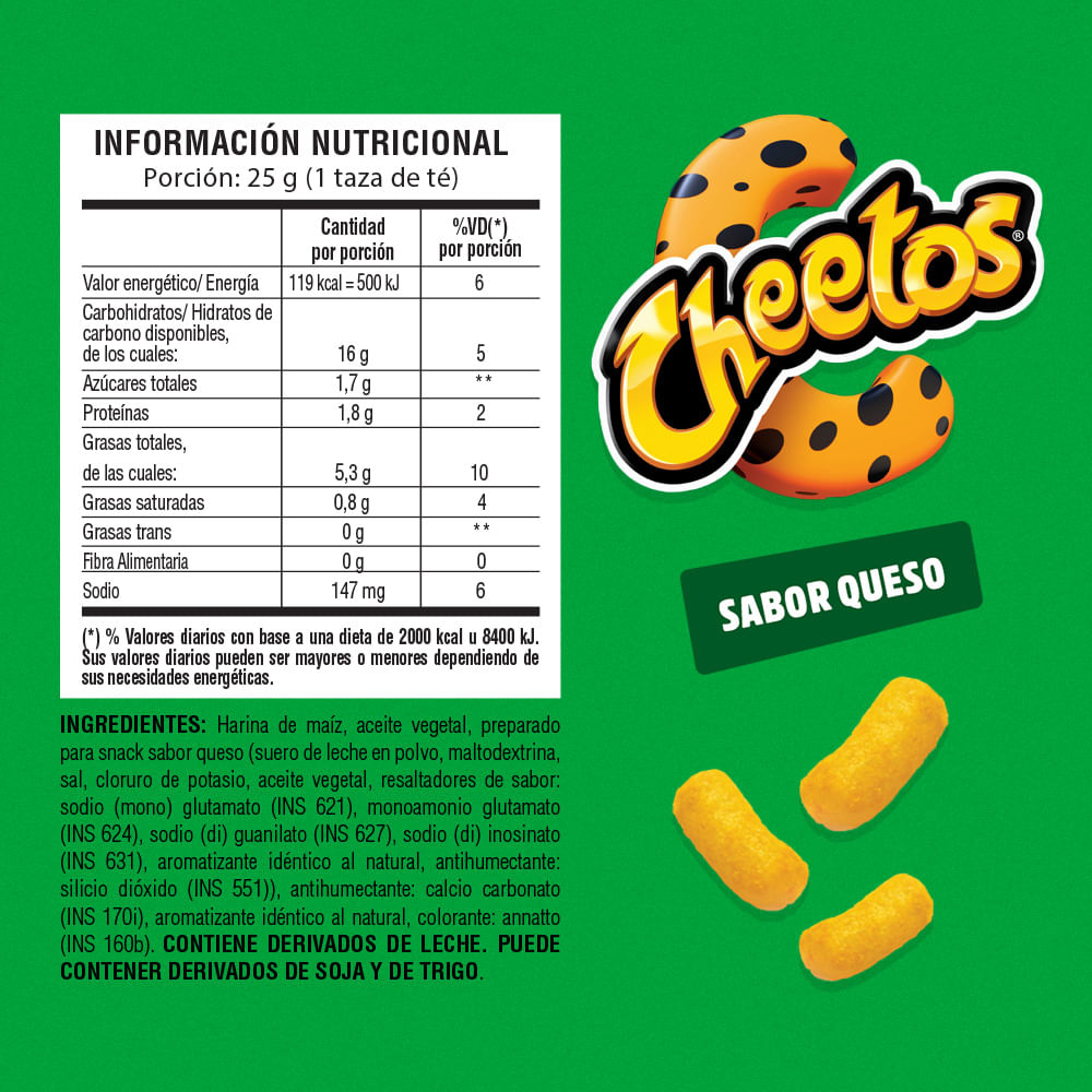 Lista de sabores de Cheetos – @ExperimentaIsso