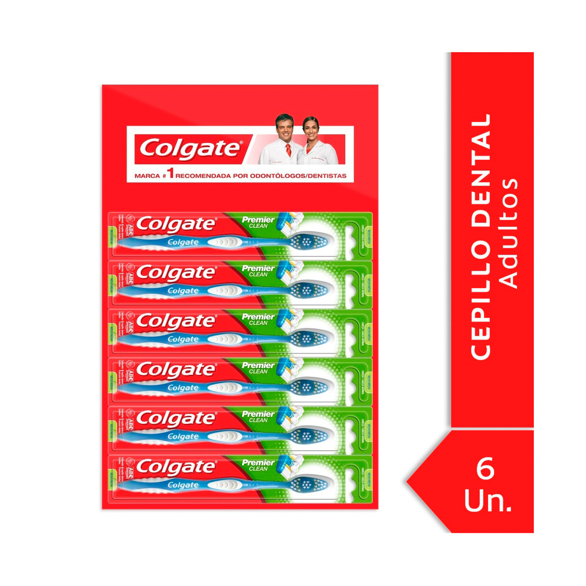 Cepillo Dental Colgate Premier Cln N Head 6 Uni - Carrefour