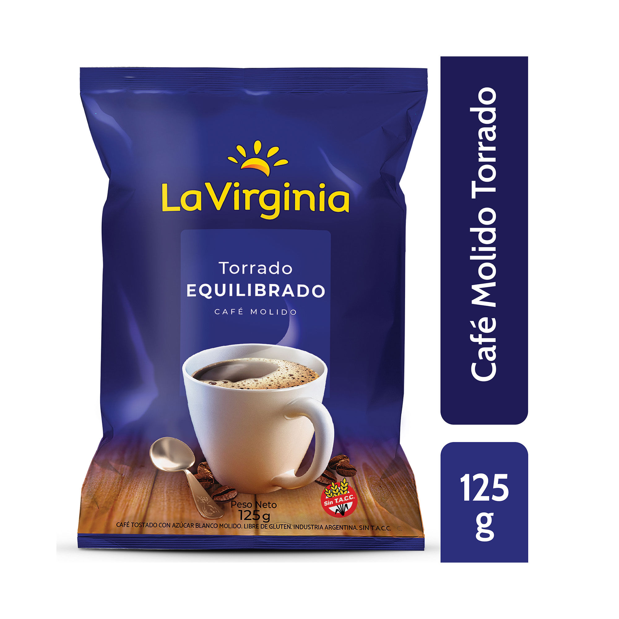 Café Molido Torrado La Virginia 125 G Carrefour 