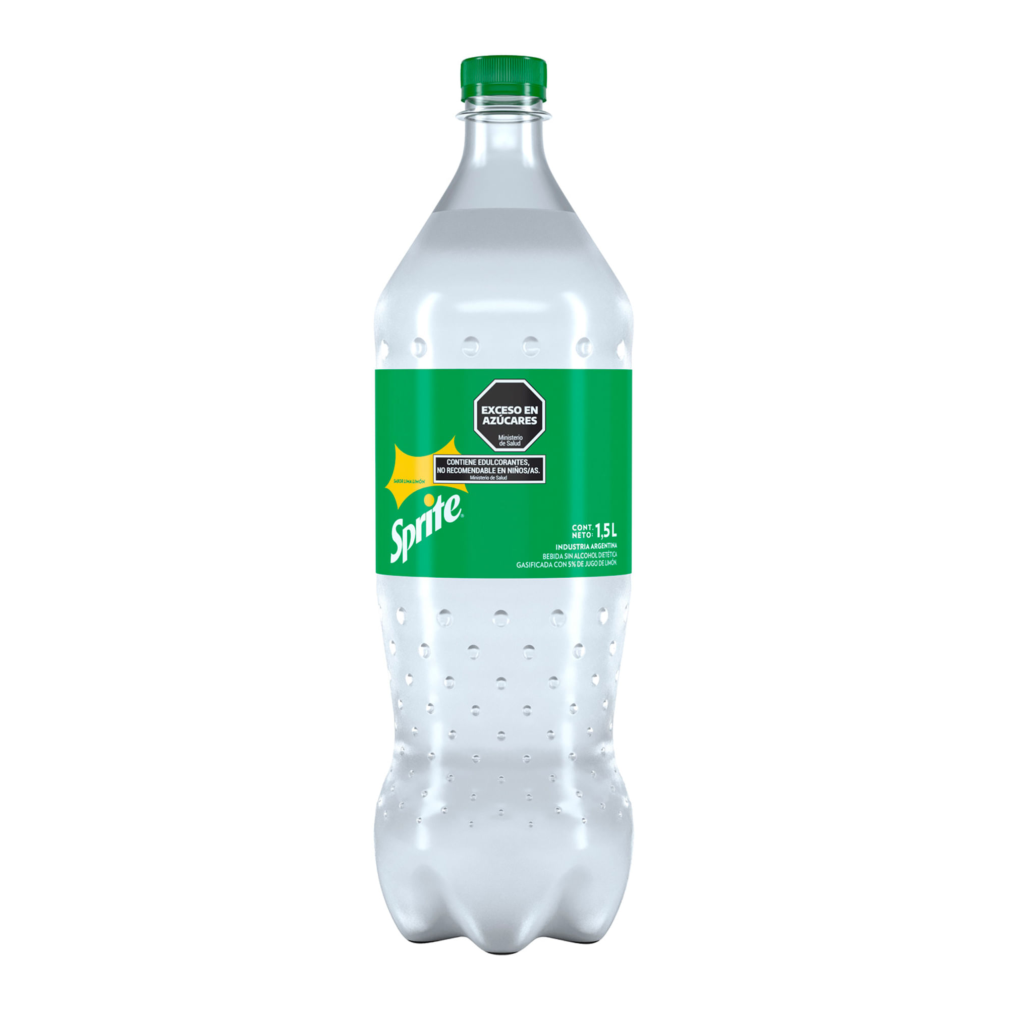 Gaseosa SPRITE Sin Azúcar Lima-Limón 1,5 Lt