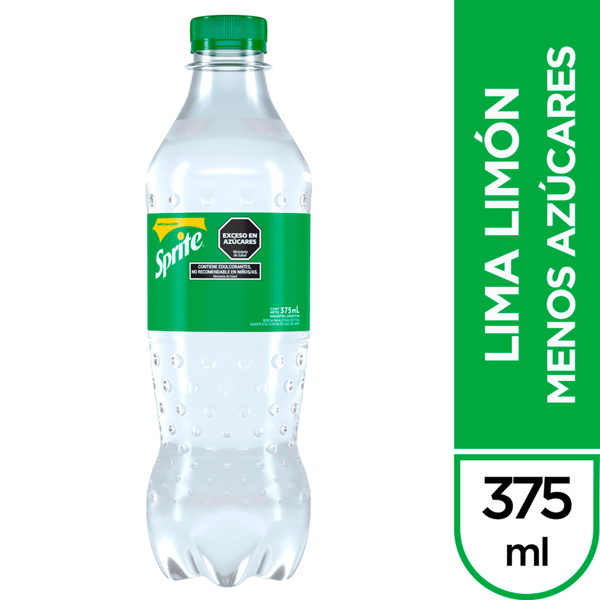 Gaseosa lima limón Sprite regular pet 375 ml - Carrefour