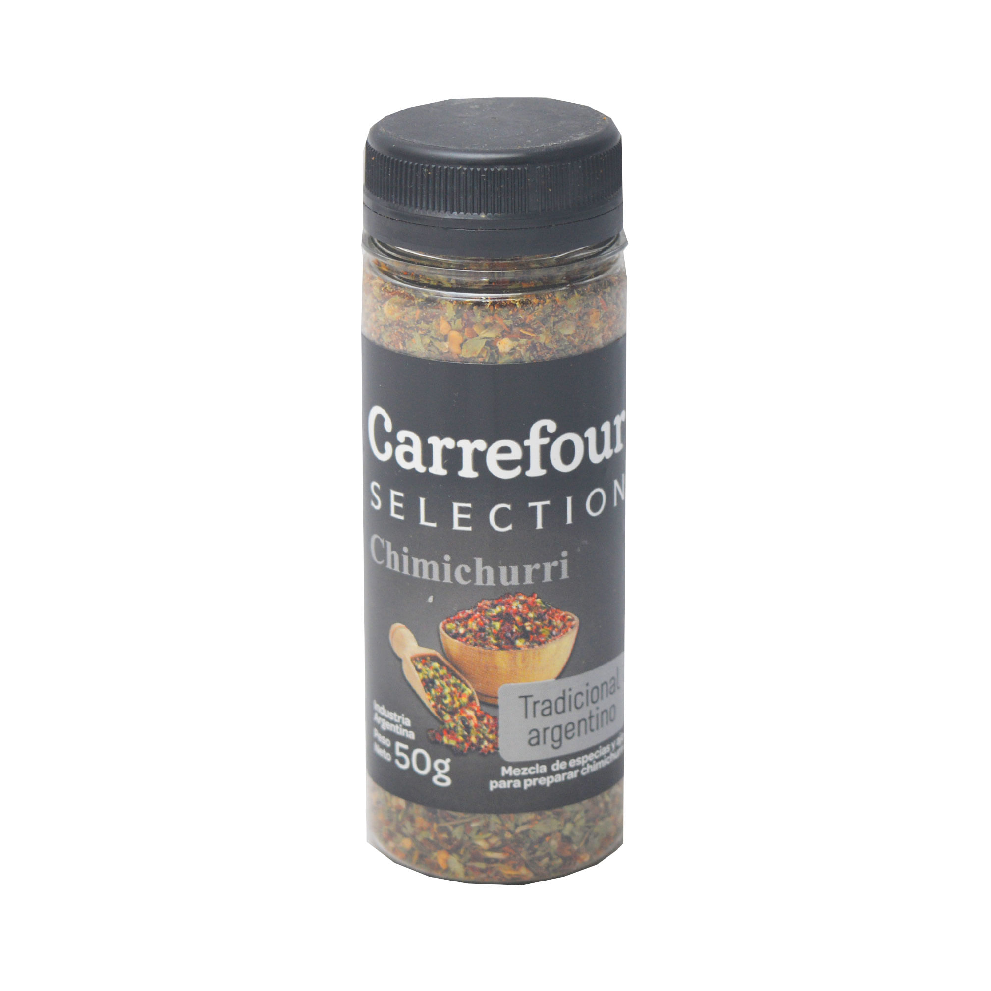 Chimichurri Carrefour Selection tradición argentina 50 g. Carrefour
