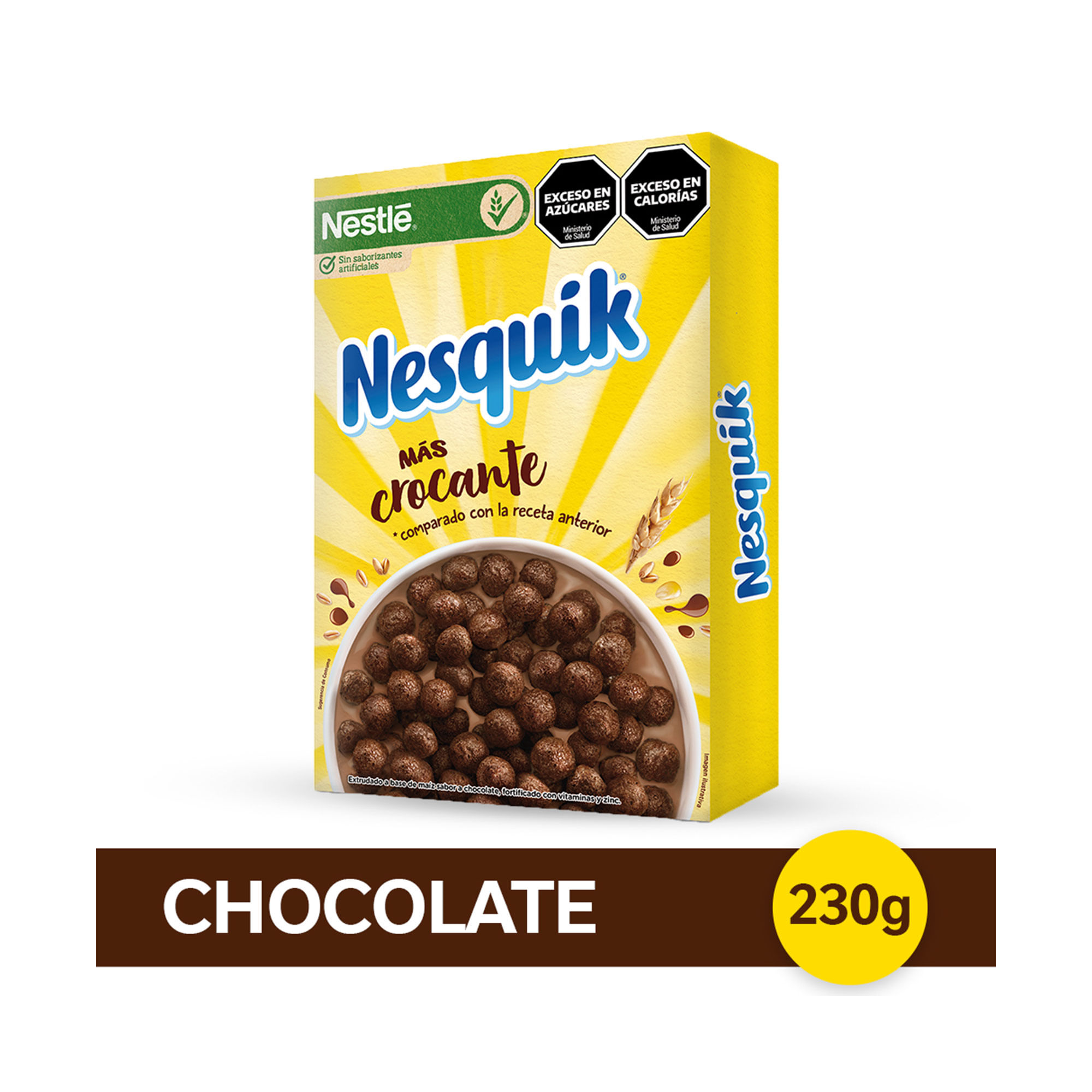 Bolitas De Cereal Nesquik Chocolatado Caja 230 G Carrefour