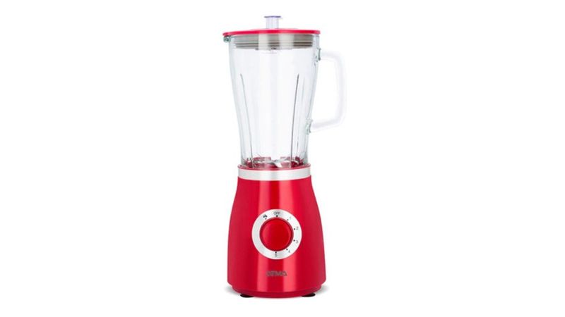 Licuadora De Vaso Atma Li8444rp Vidrio 500w 5 Velocidades Carrefour