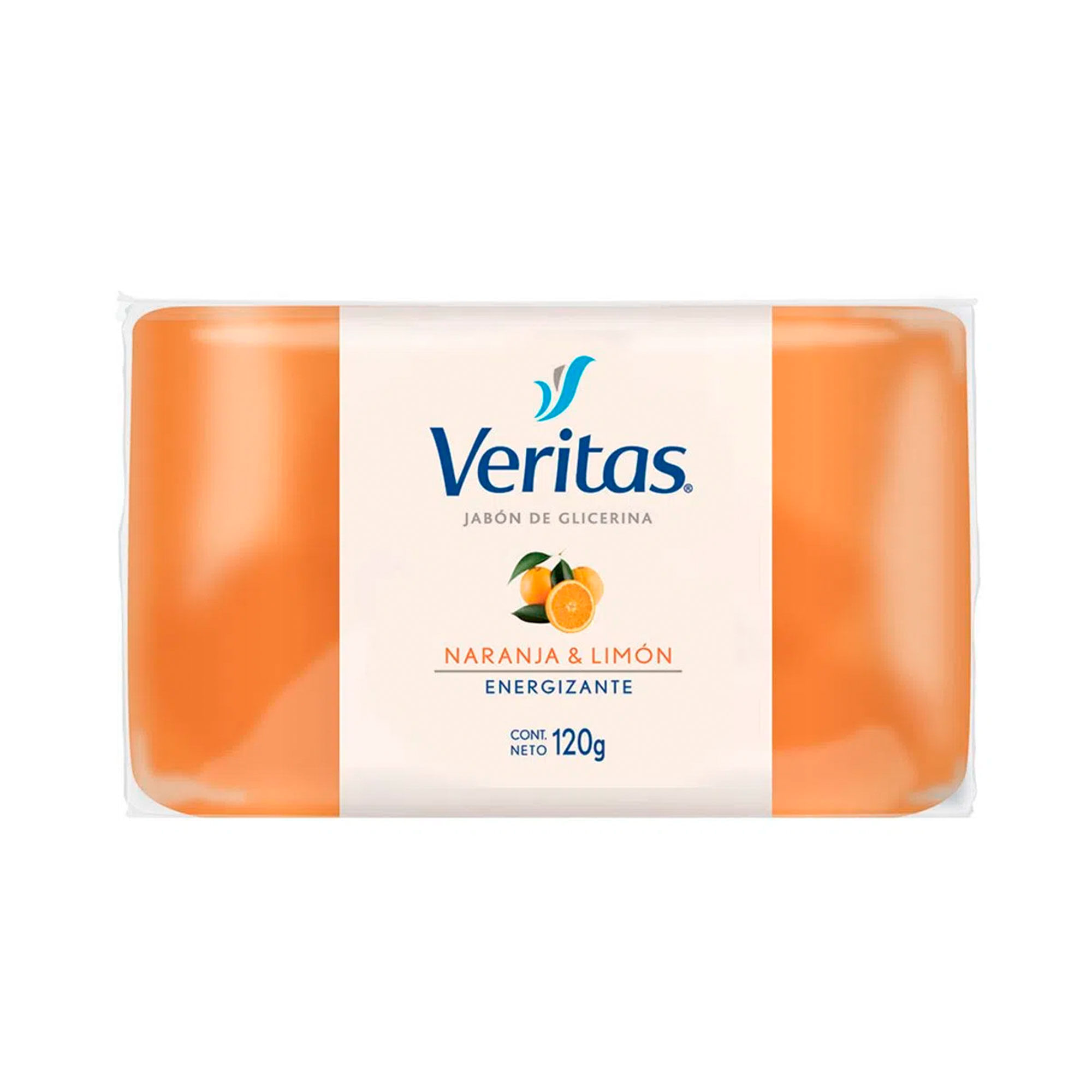 Jabón De Glicerina Véritas Naranja Limón 120 G Carrefour 5740