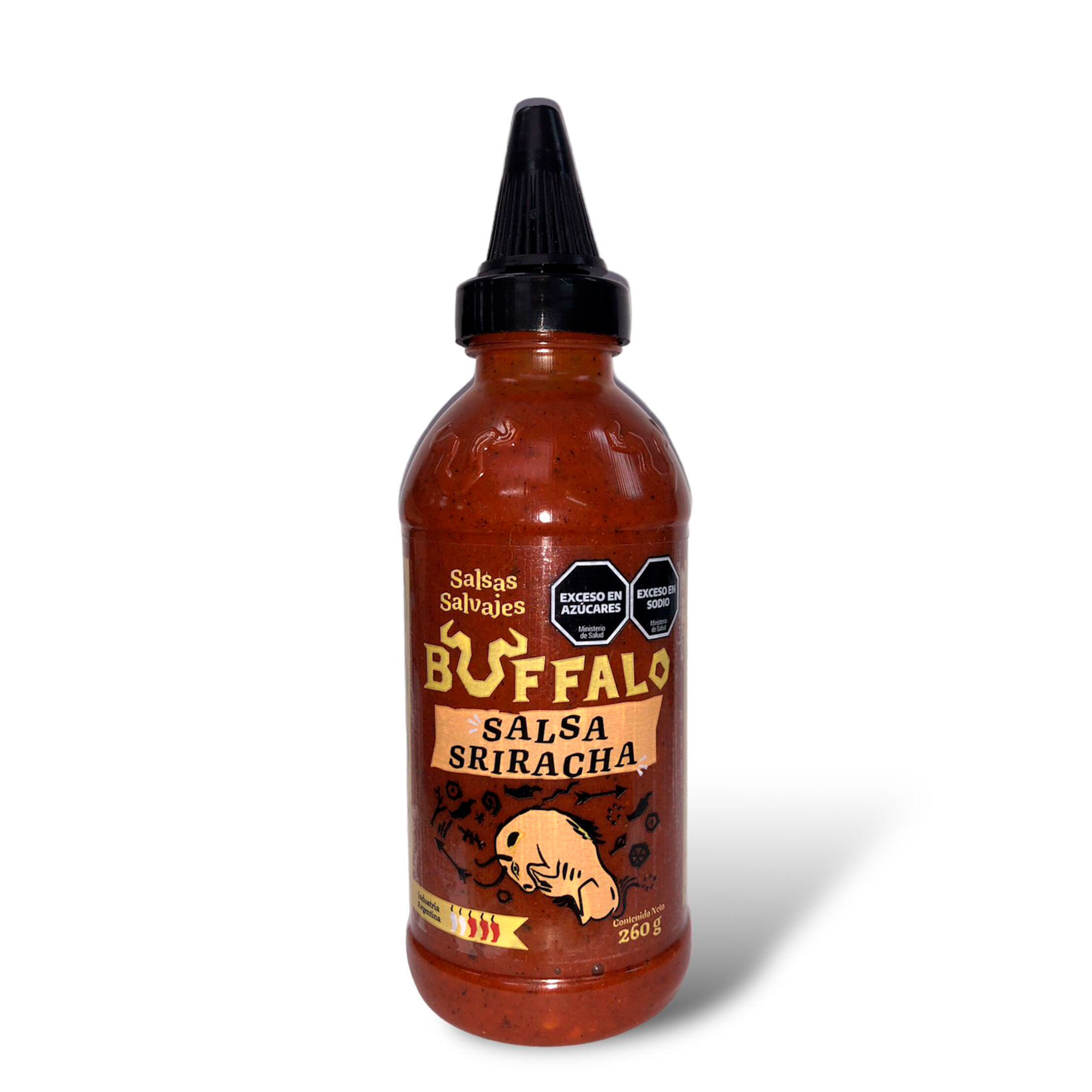 Salsa sriracha Buffalo 260 g. Carrefour