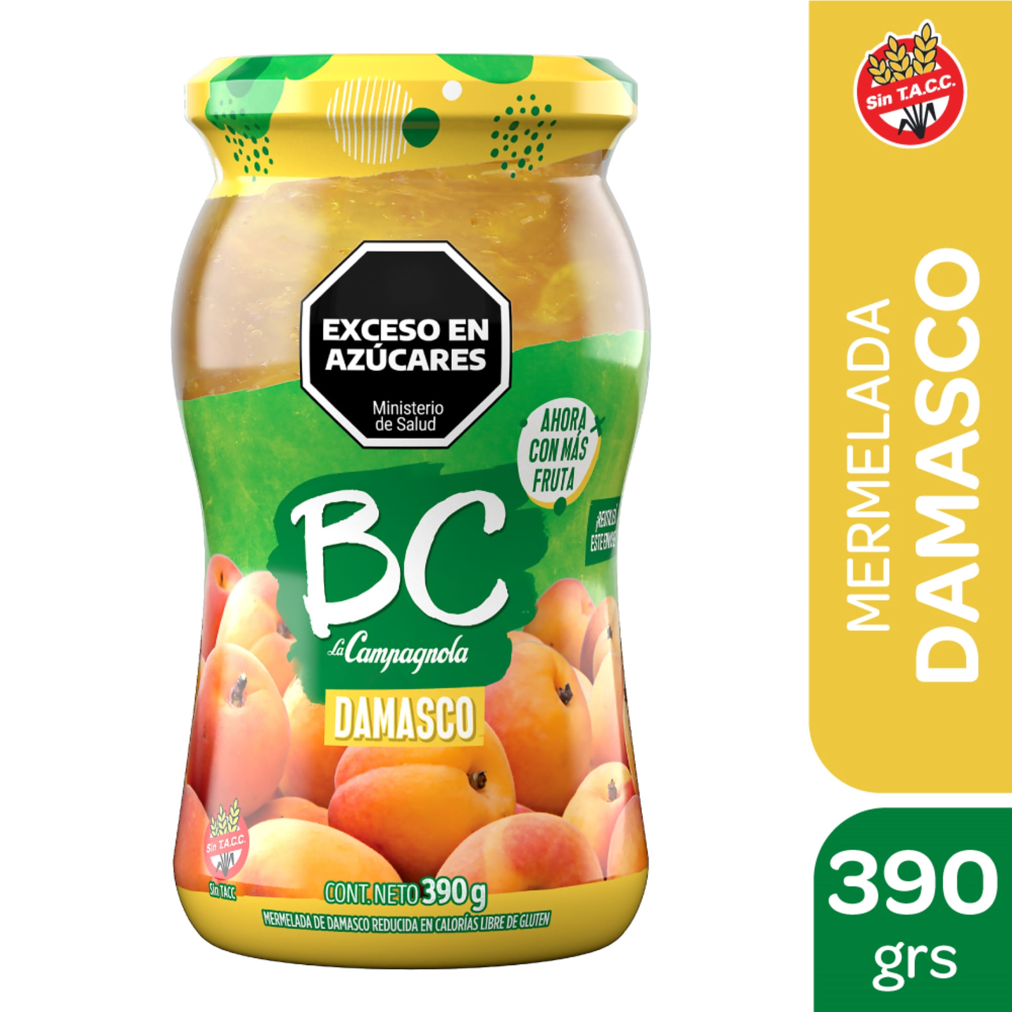 Mermelada BC La Campagnola Damasco 390 G. - Carrefour