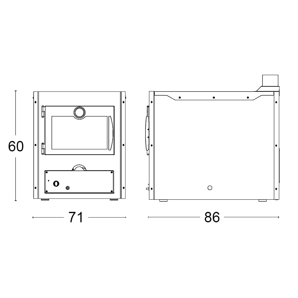 Horno a gas simil horno de barro Tromen TRHG de mesada Carrefour