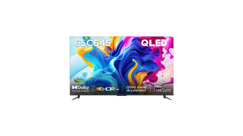 Smart TV QLED 65 TCL L65C645 4K Ultra HD