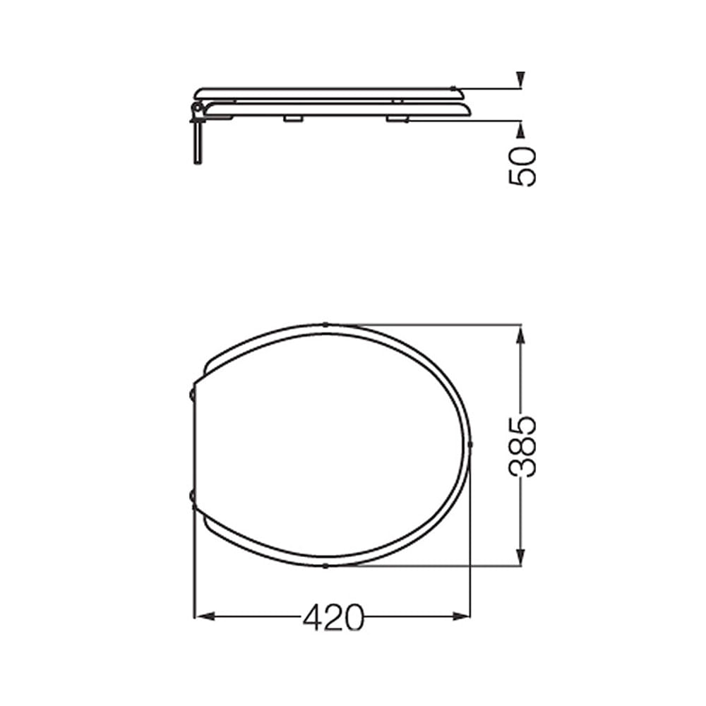 Tapa Asiento Inodoro Herrajes Metálicos Ferrum Andina TFXC - Carrefour