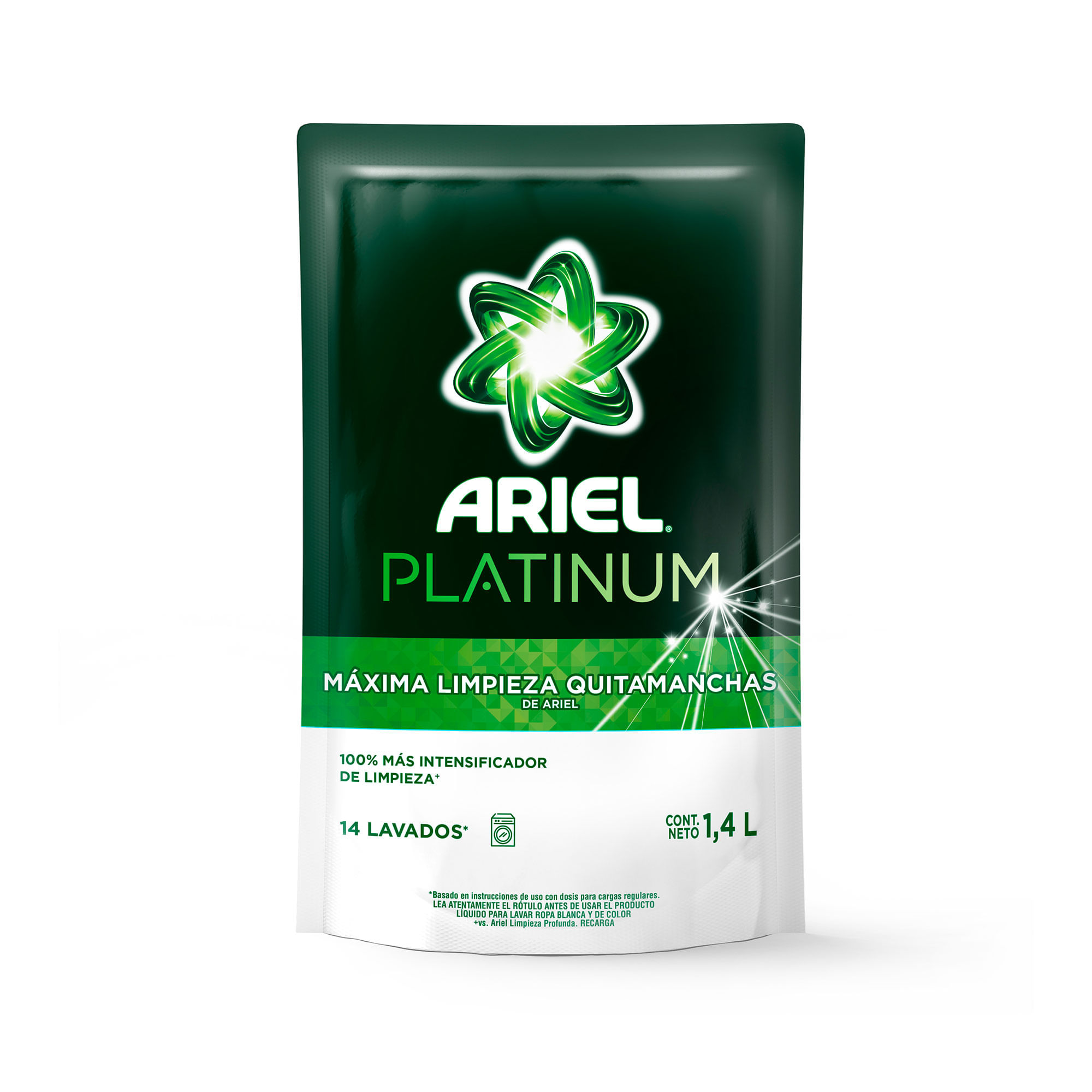 Jabón Líquido Para Ropa Ariel Platinum Limpieza Profunda En Botella 1400 Cc Carrefour 6518