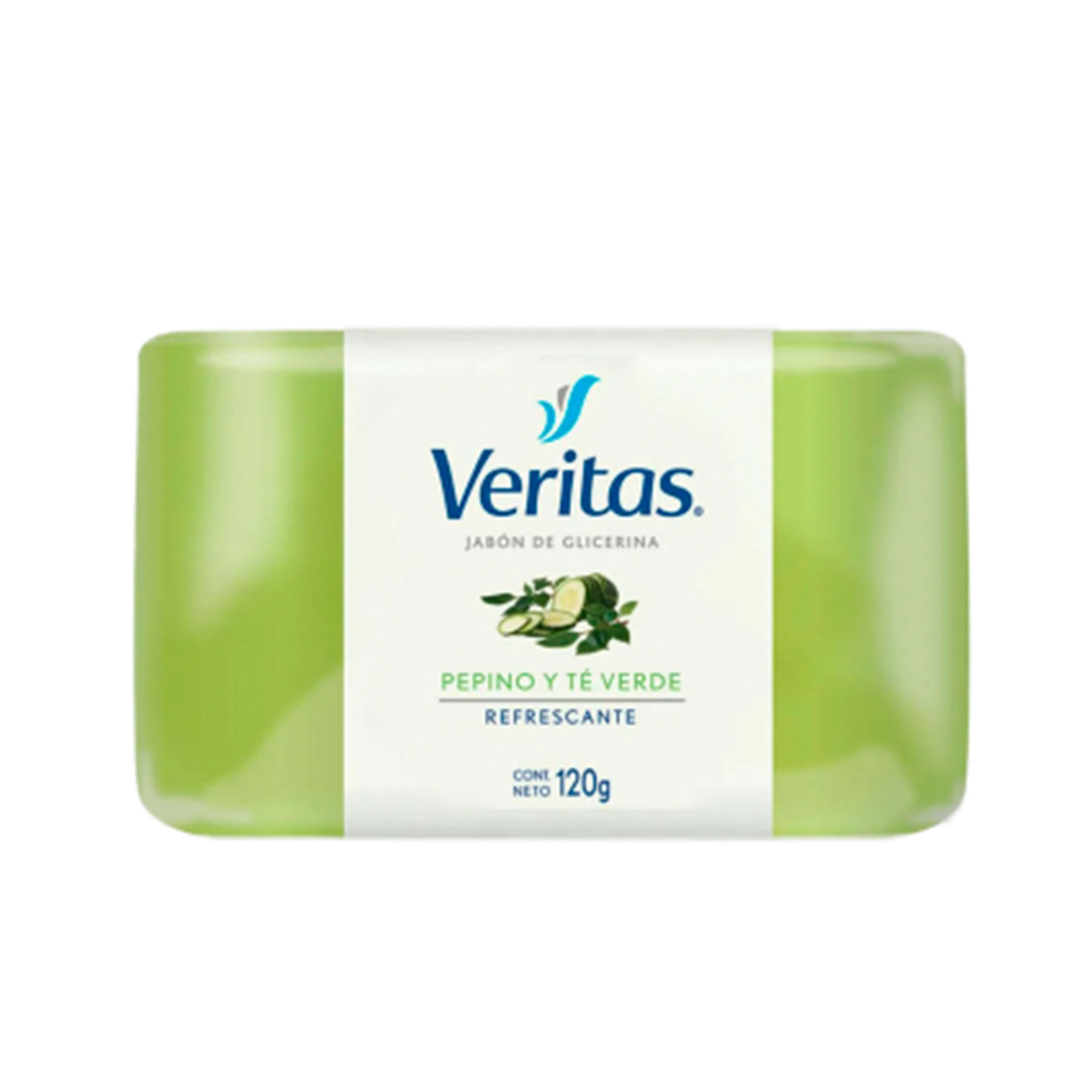 Jabón De Glicerina Veritas Pepino Y Té 120 G Carrefour 1775