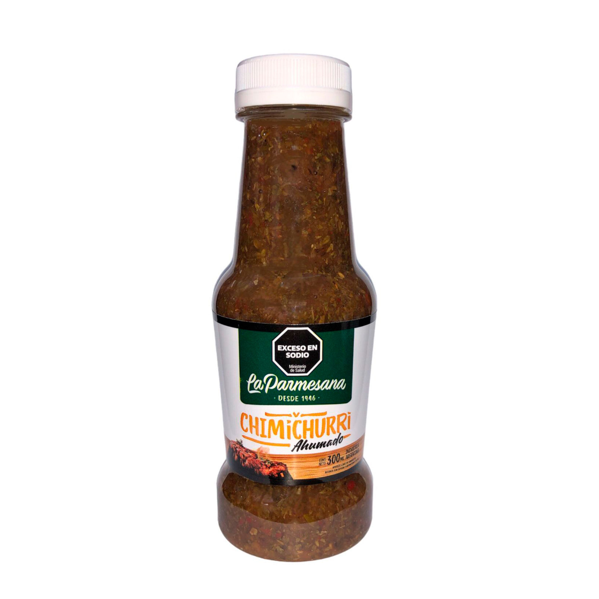 Salsa chimichurri La parmesana ahumado 300 g. Carrefour