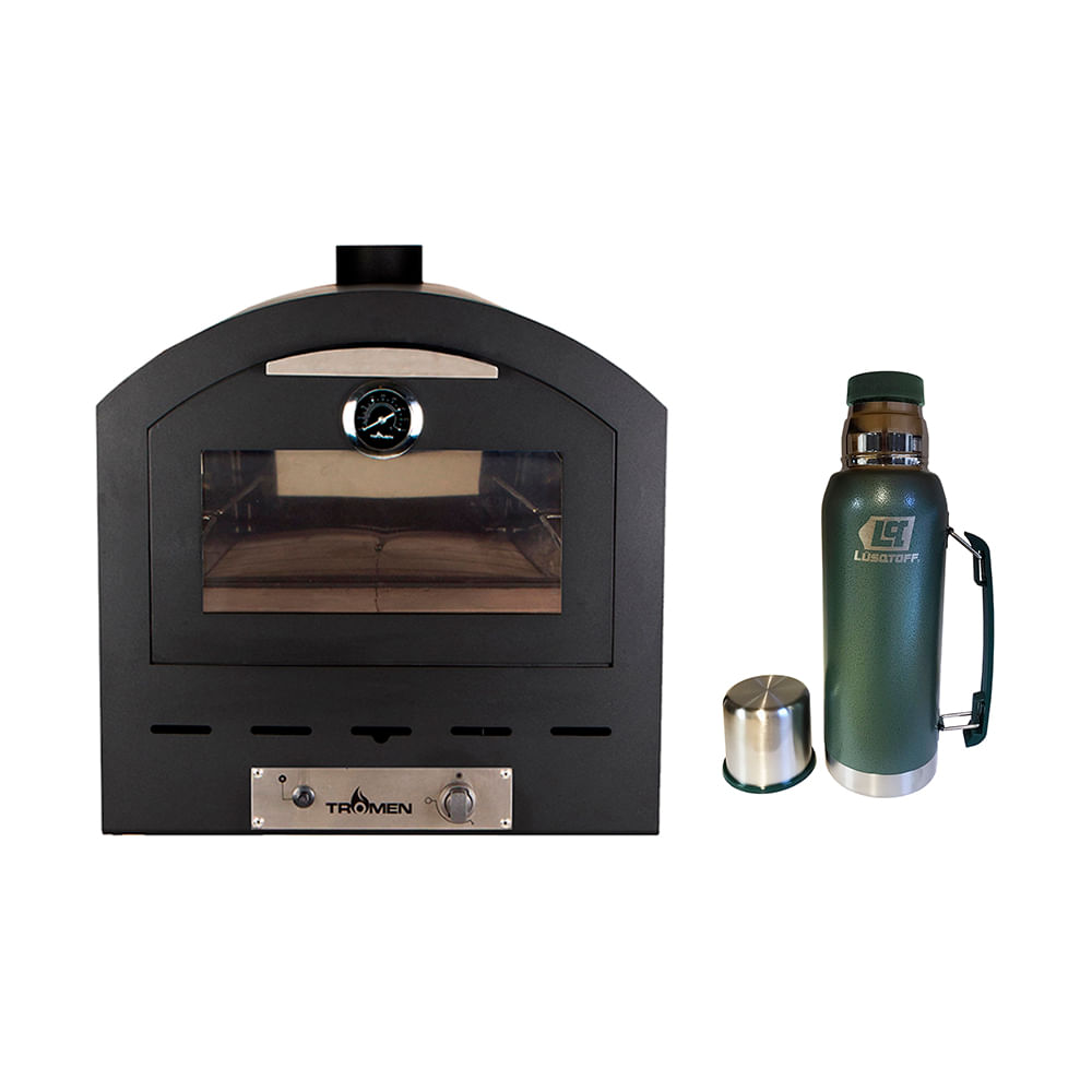 Combo Horno Tromen A Gas Tango 560 + Termo Tl19 Lusqtoff Carrefour