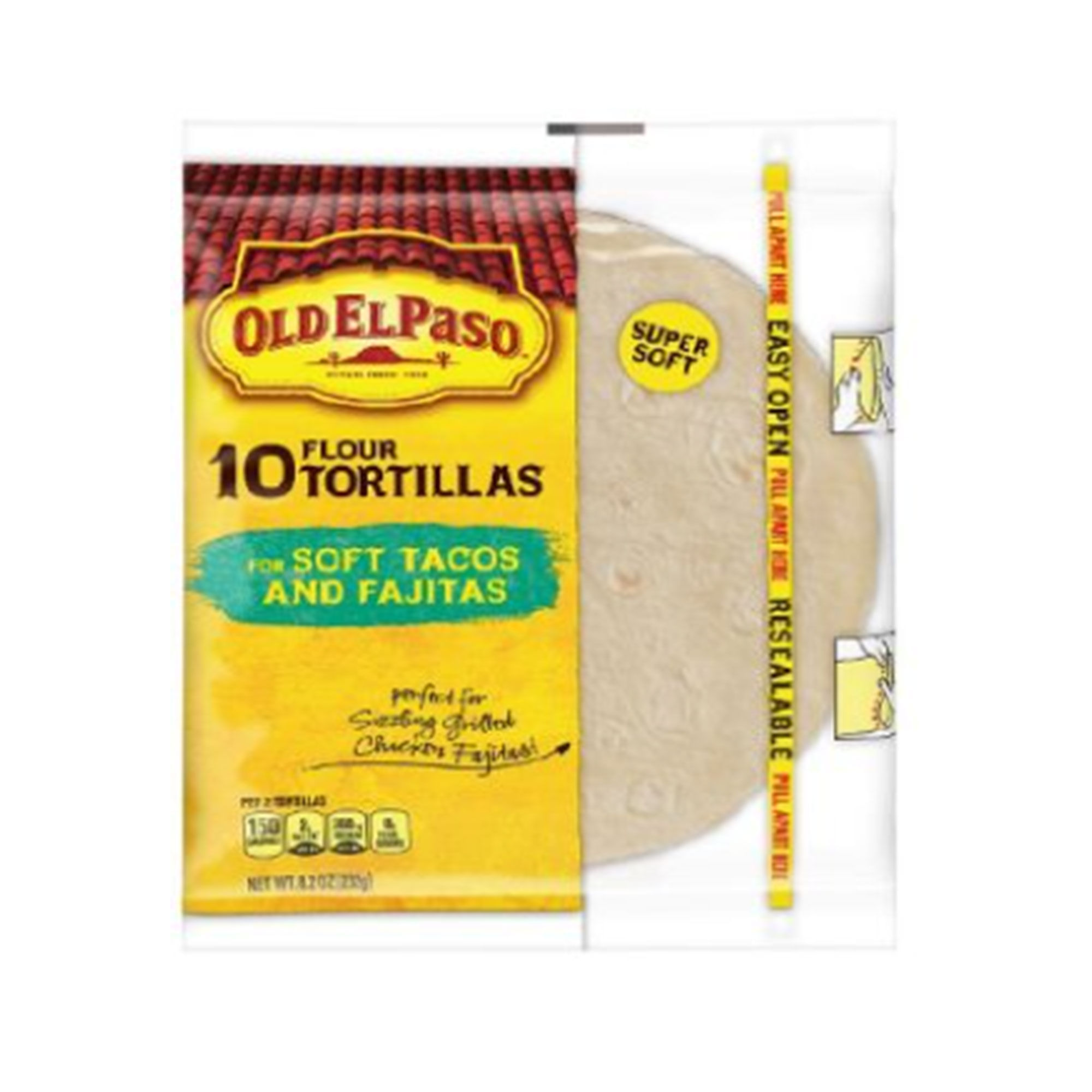 Tortillas para burritos Old el Paso 232 g. Carrefour