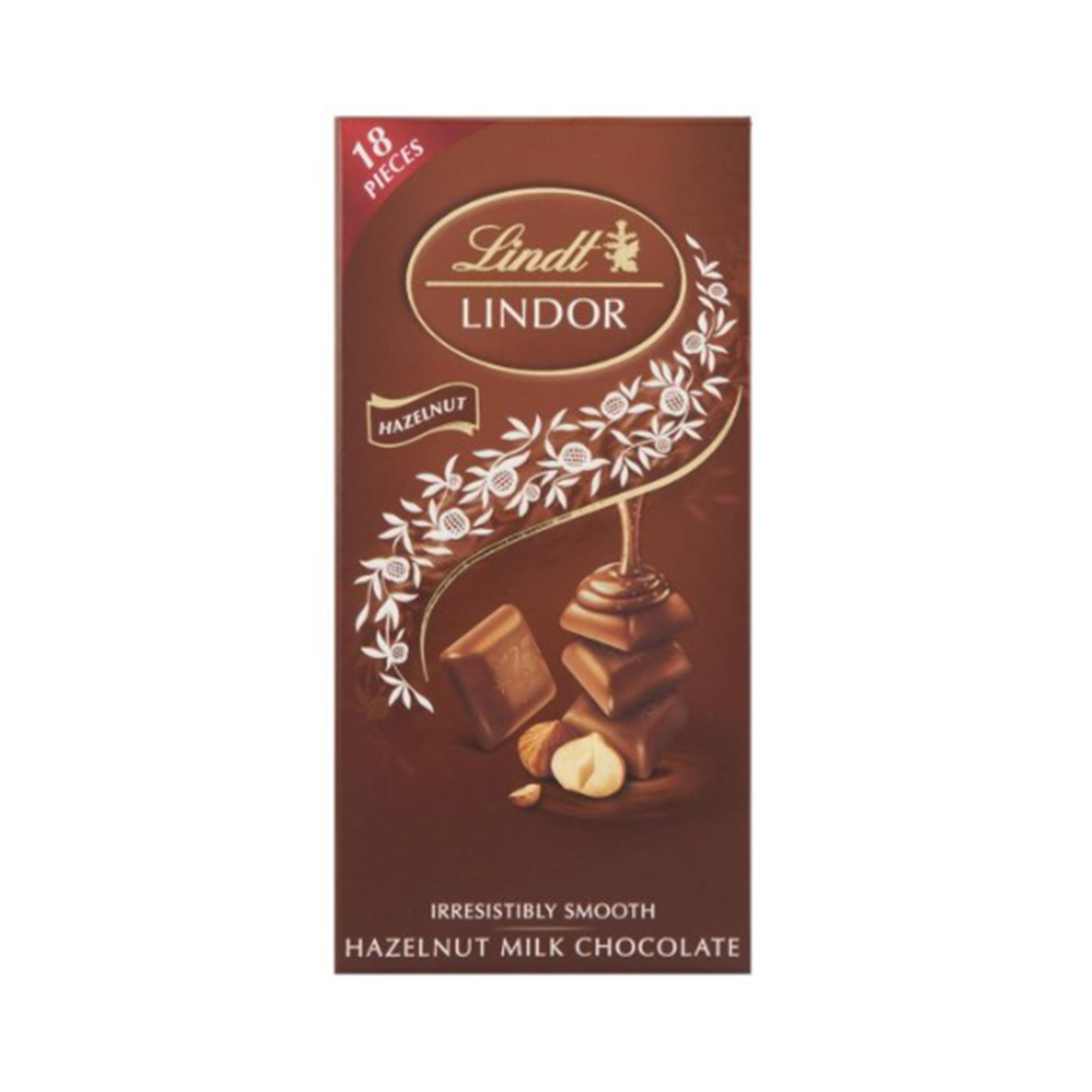 Tableta de chocolate con avellandas Lindt lindor 100 g. Carrefour