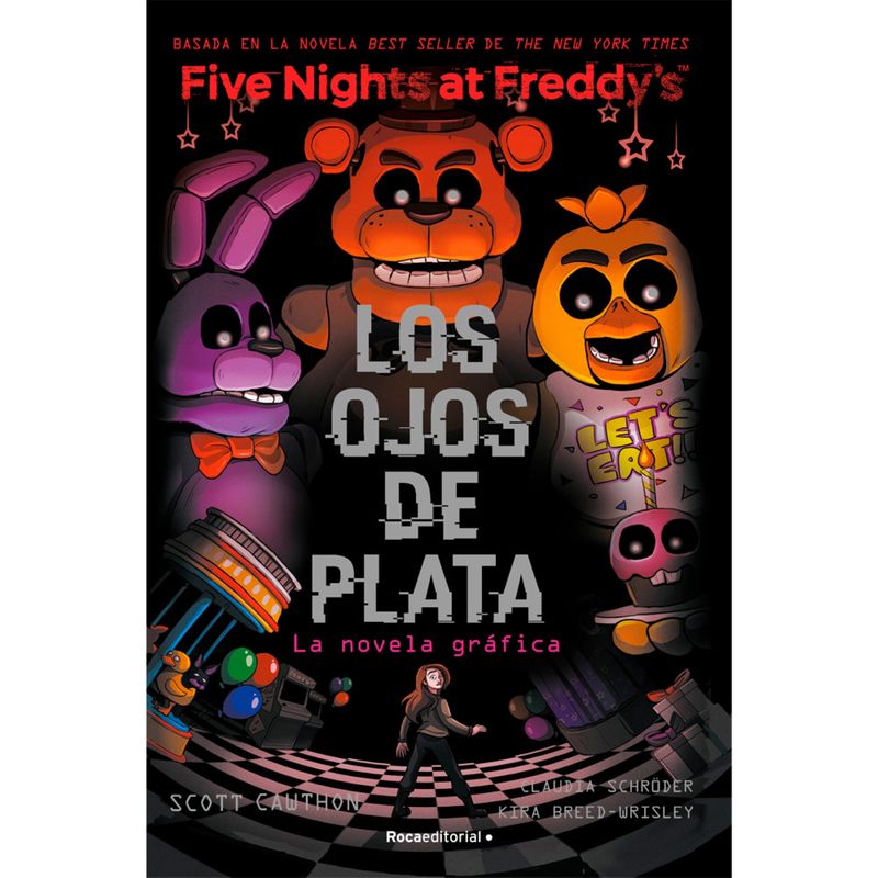 Libro Fnaf, Ojos De PlataNovela Grafica Carrefour