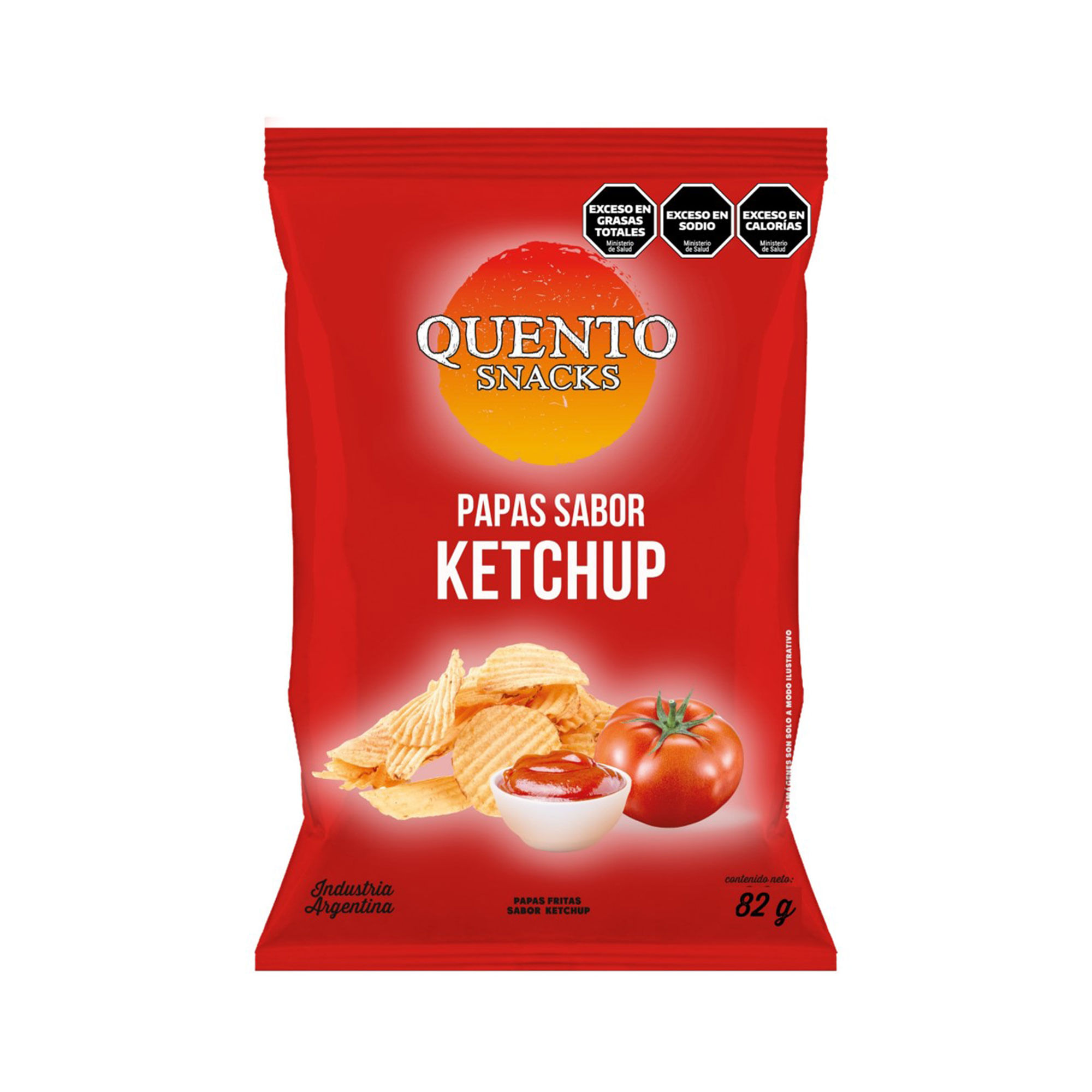 Papas Fritas Quento Ketchup 82 G Carrefour