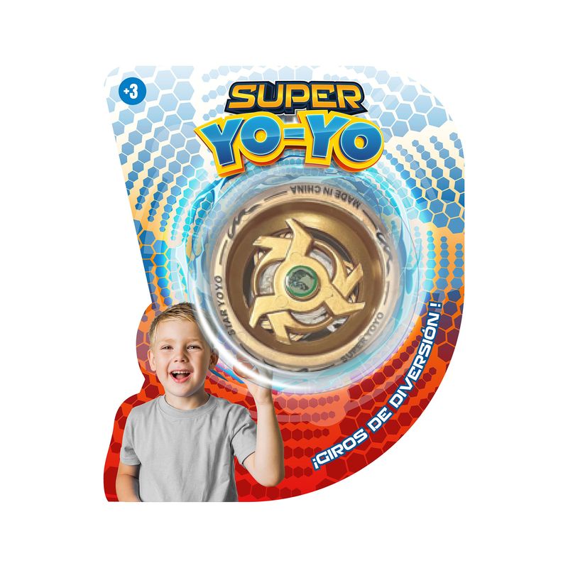 Juego yo yo metálico Carrefour