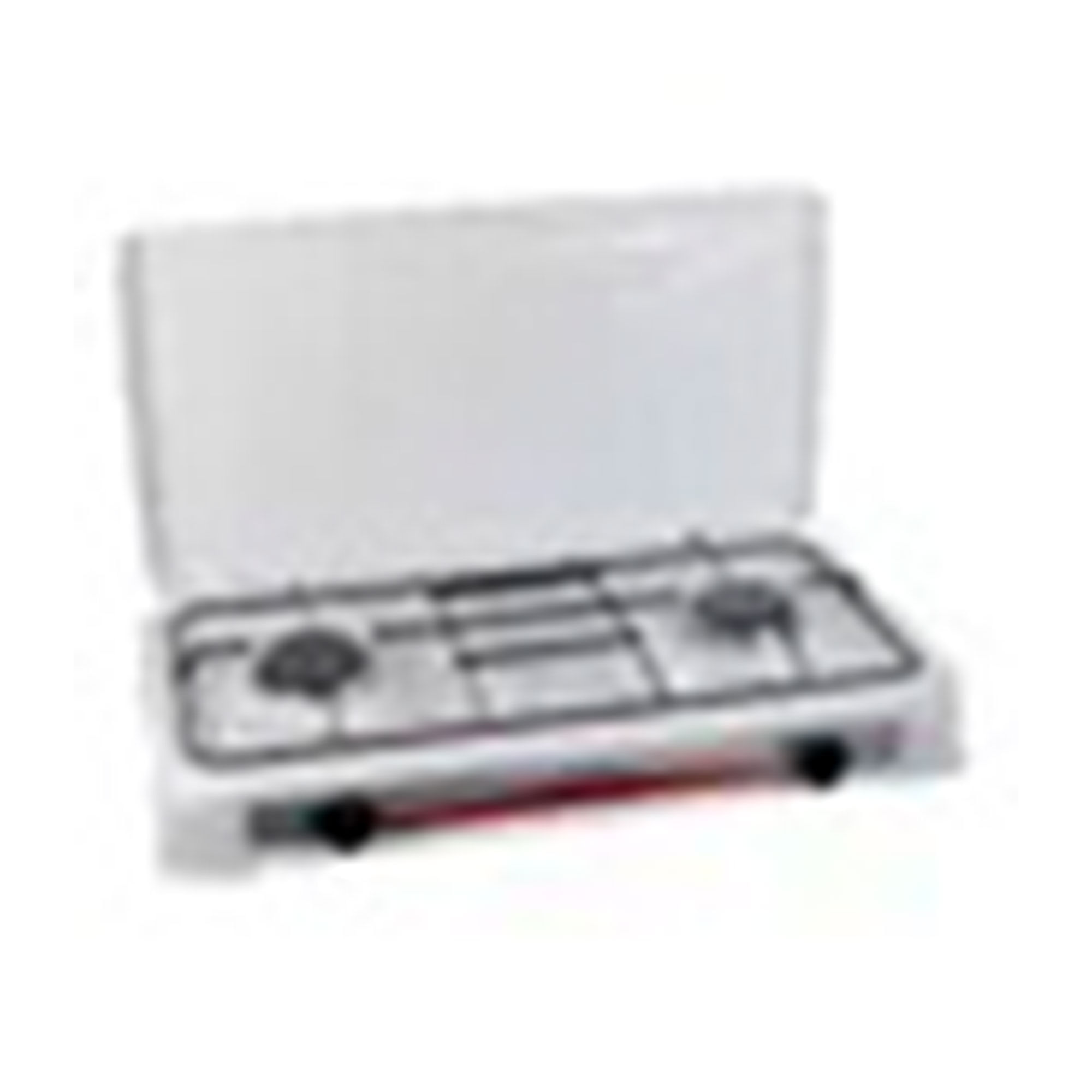 Anafe Foco 2 hornallas gnc mecheros aluminio Carrefour