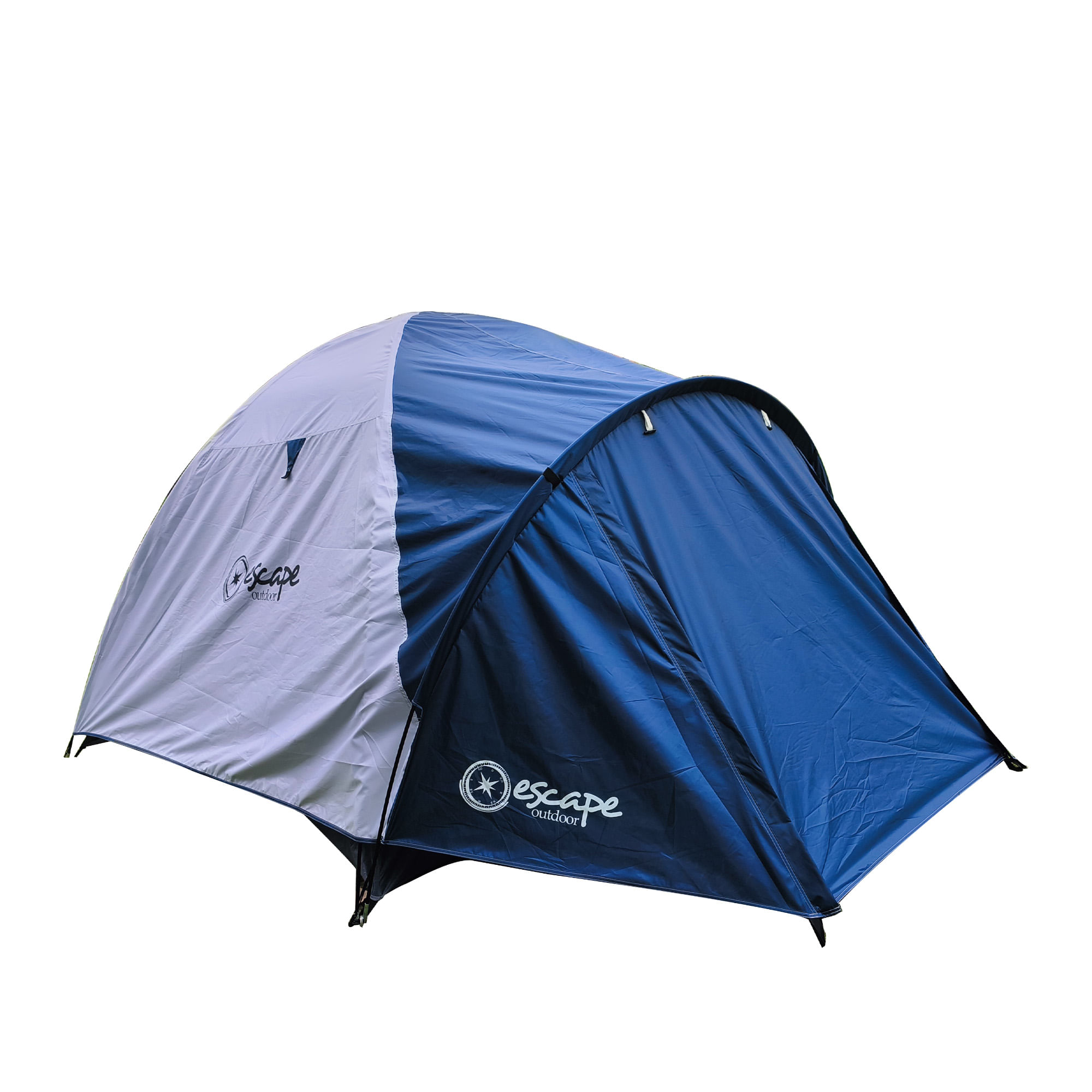 Carpa 4 Personas Camping Outdoor Azul