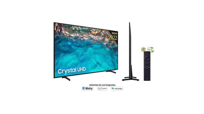 Smart TV 65 Samsung 4K UHD Crystal UN65BU8000GCZB Negro