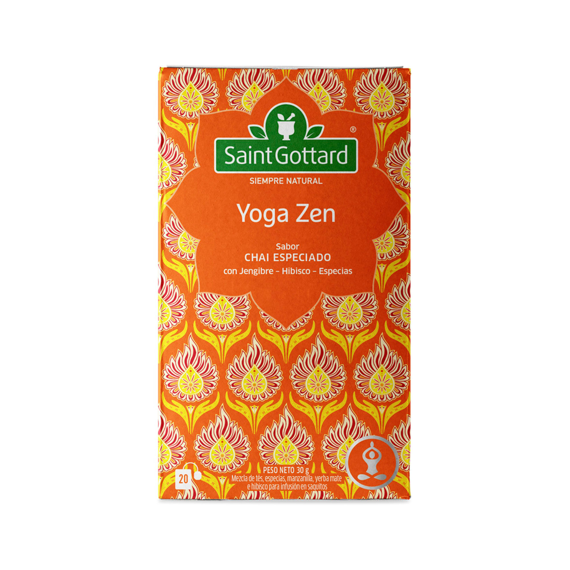 Té Saint gottard yoga zen 20 uni Carrefour