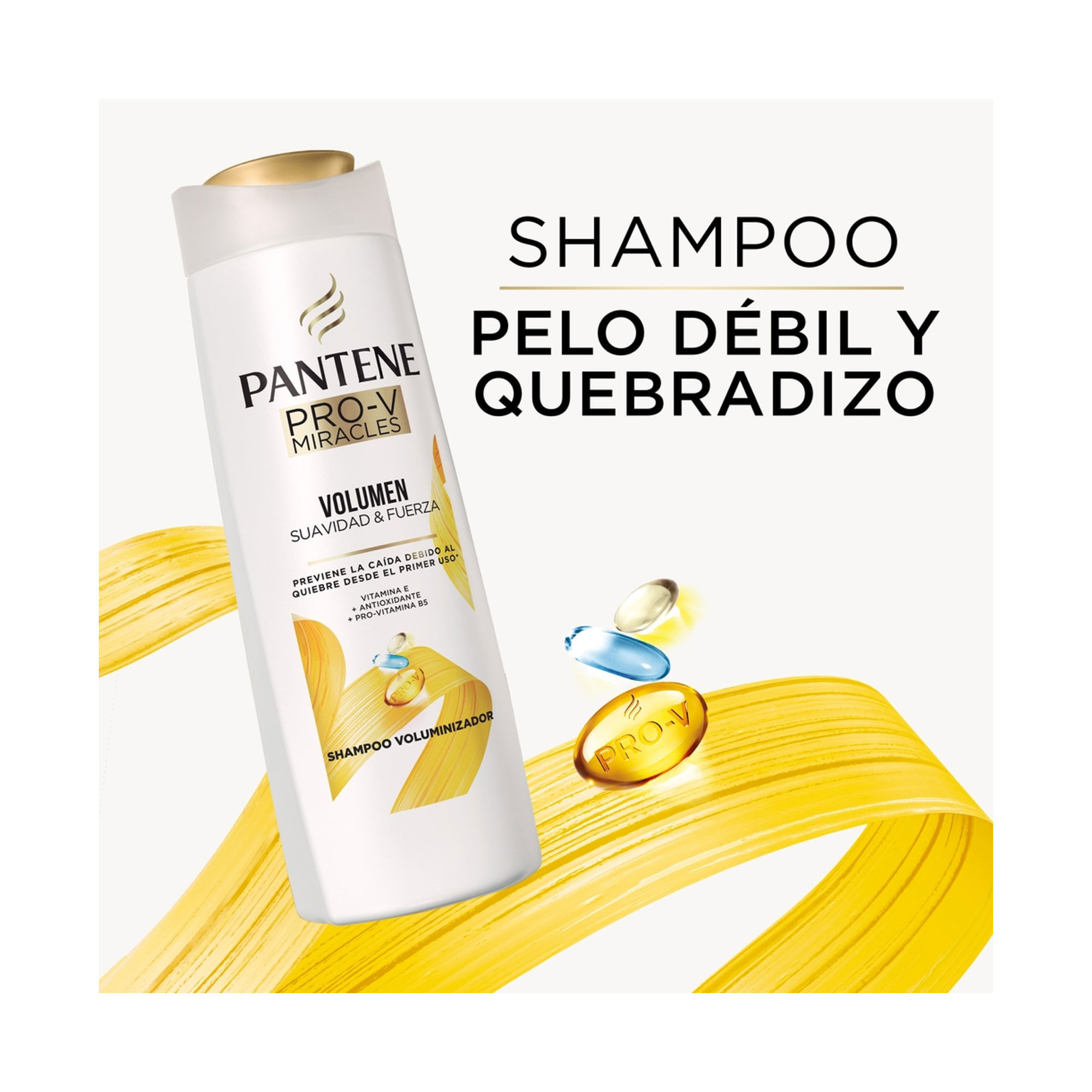 Shampoo Pantene prov miracles volumen 400 cc. - Carrefour