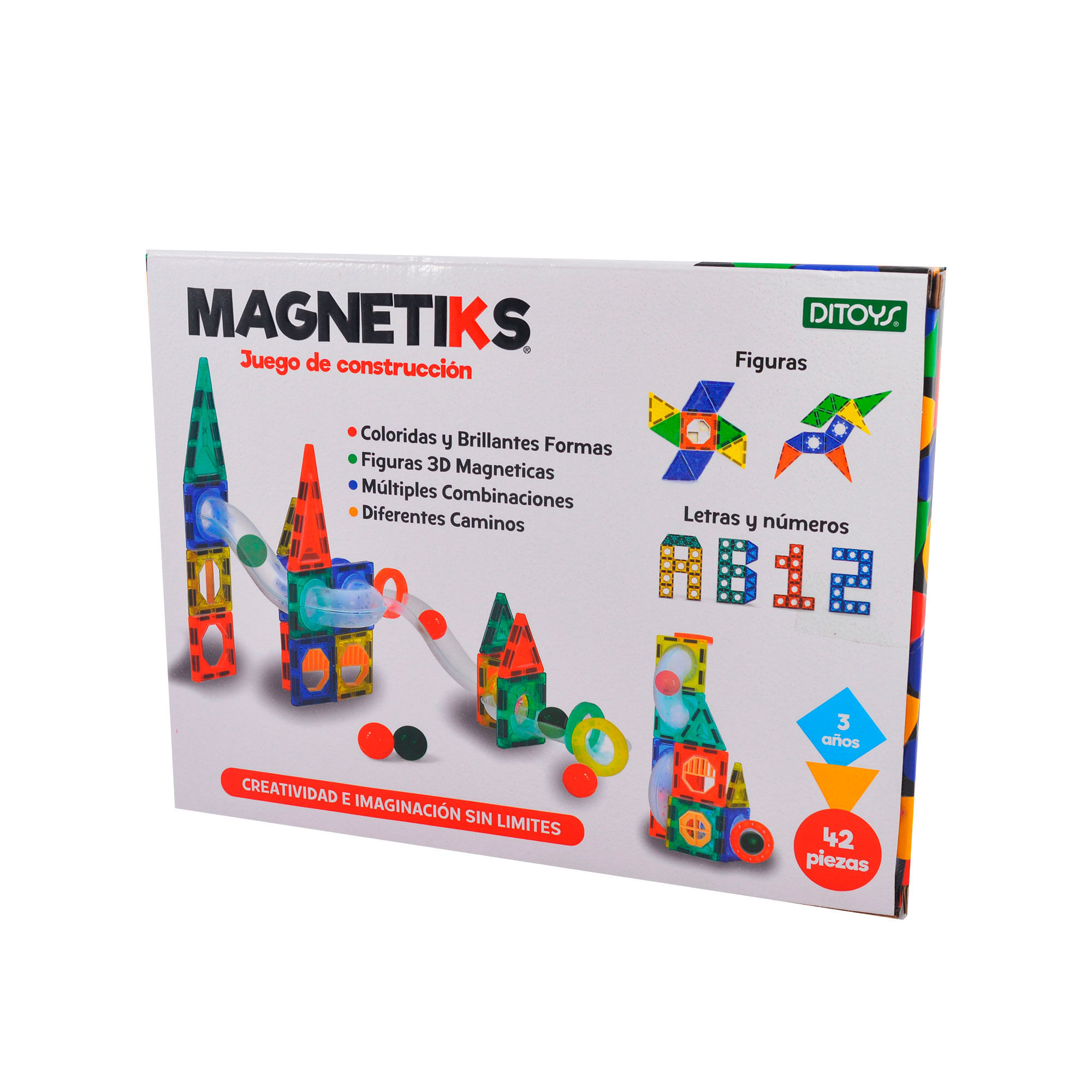Baker Ross – Lot De 6 Jeux Magnétiques Colorés – Jeux D'Éveil & Loisirs Créatifs Pour Enfants – Boîte Pratique Avec Fermoir