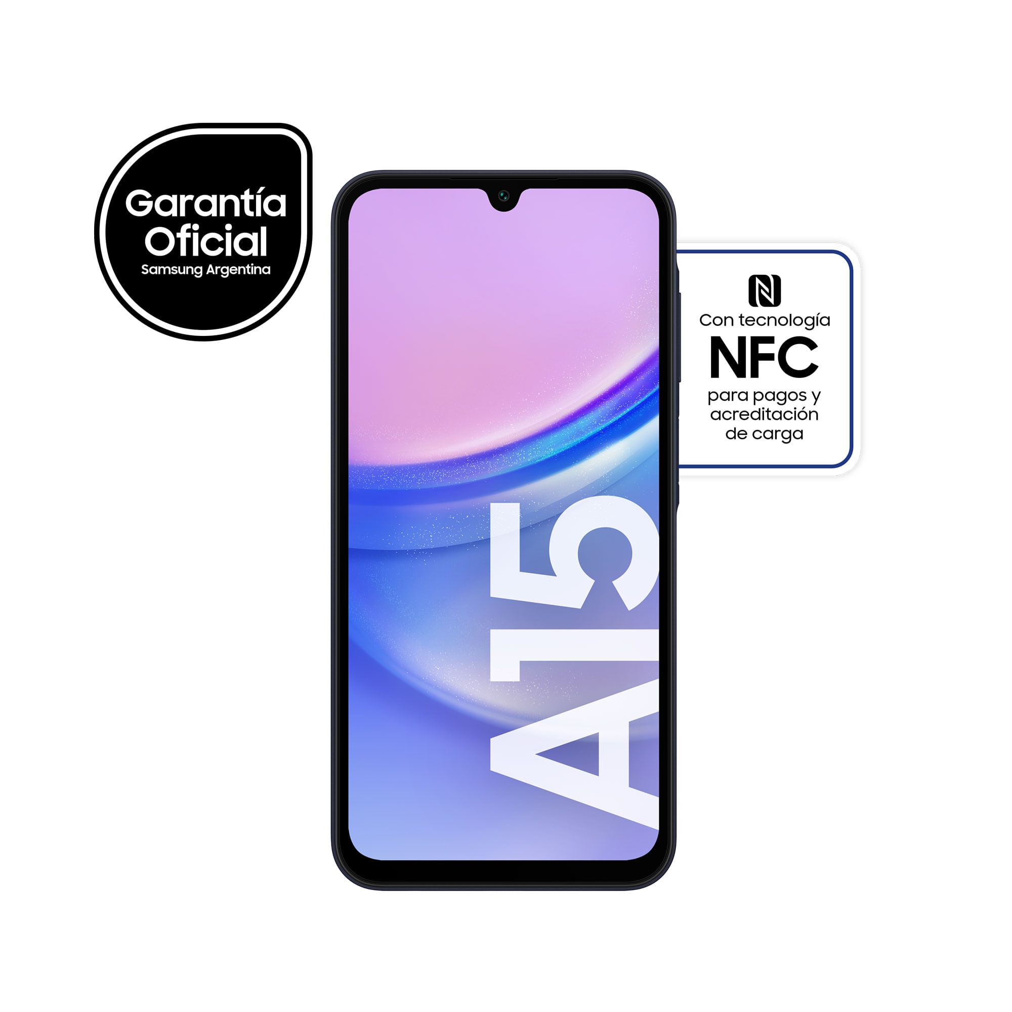Celular libre Samsung Galaxy a15 4gb 128gb azul Carrefour