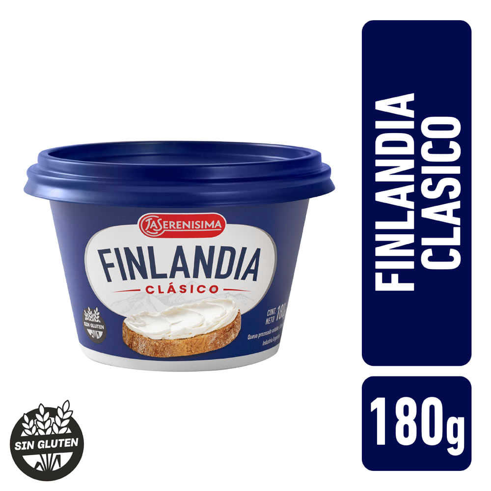 Queso untable Finlandia pote 180 g