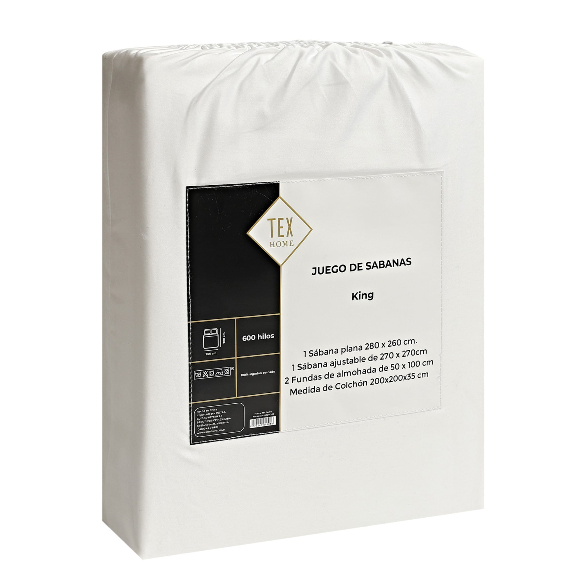 Tex Home Sabanas 180 X 200 Carrefour Tex Home Carrefour Sabanas