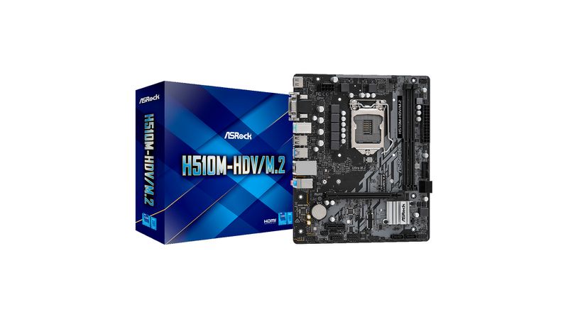 Motherboard ASRock H510M-HDV M.2 LGA1200 - Carrefour