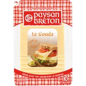 Queso gouda Paysan Breton 10 tranches 160 grs