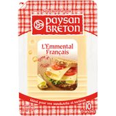 Queso emmental Paysan Breton 10 tranches 160 grs
