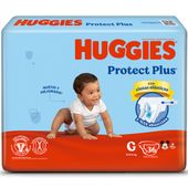 Pañales Huggies Talle G Protect Plus 36 uni