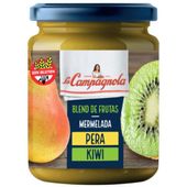 Mermelada de kiwi y pera La Campagnola 220 grs